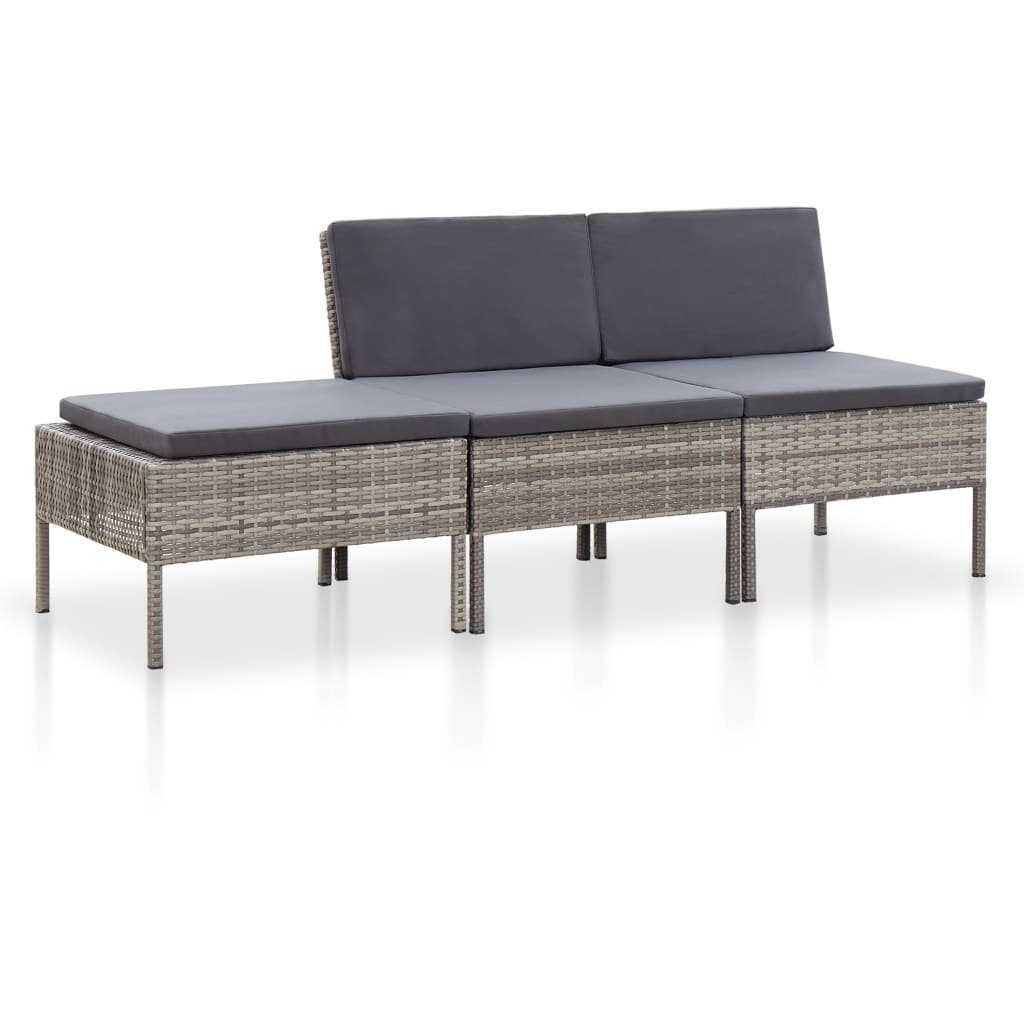 DOTMALL Gartenlounge-Set 3-tlg. Outdoor Sitzmöbel aus günstig online kaufen