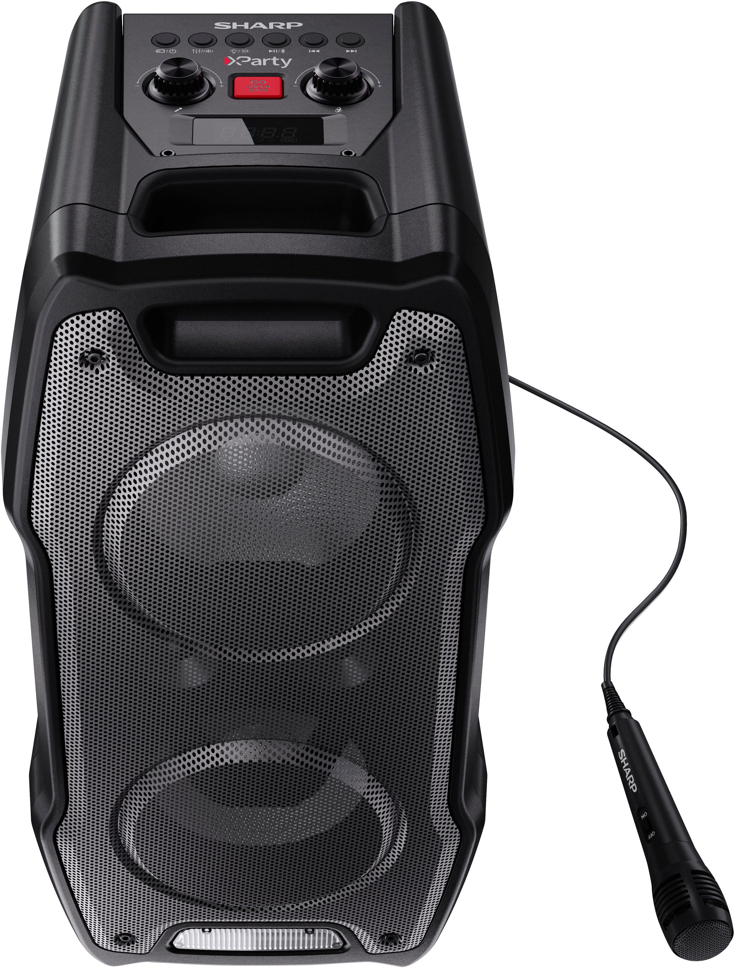 Sharp Xparty Sing Party-Lautsprecher Stereo (Bluetooth, 180 W)