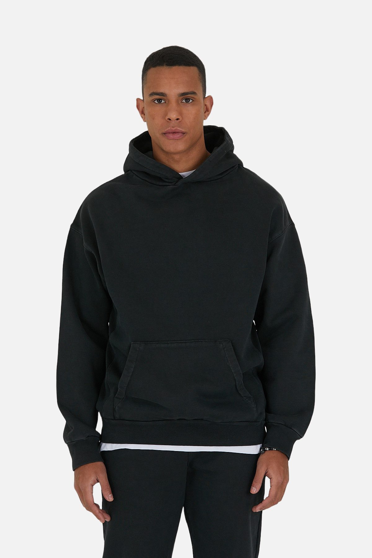 OSSY HOMER Trainingsanzug Set Jogger Hoodie 100% Baumwolle Sportswear (2-tlg)