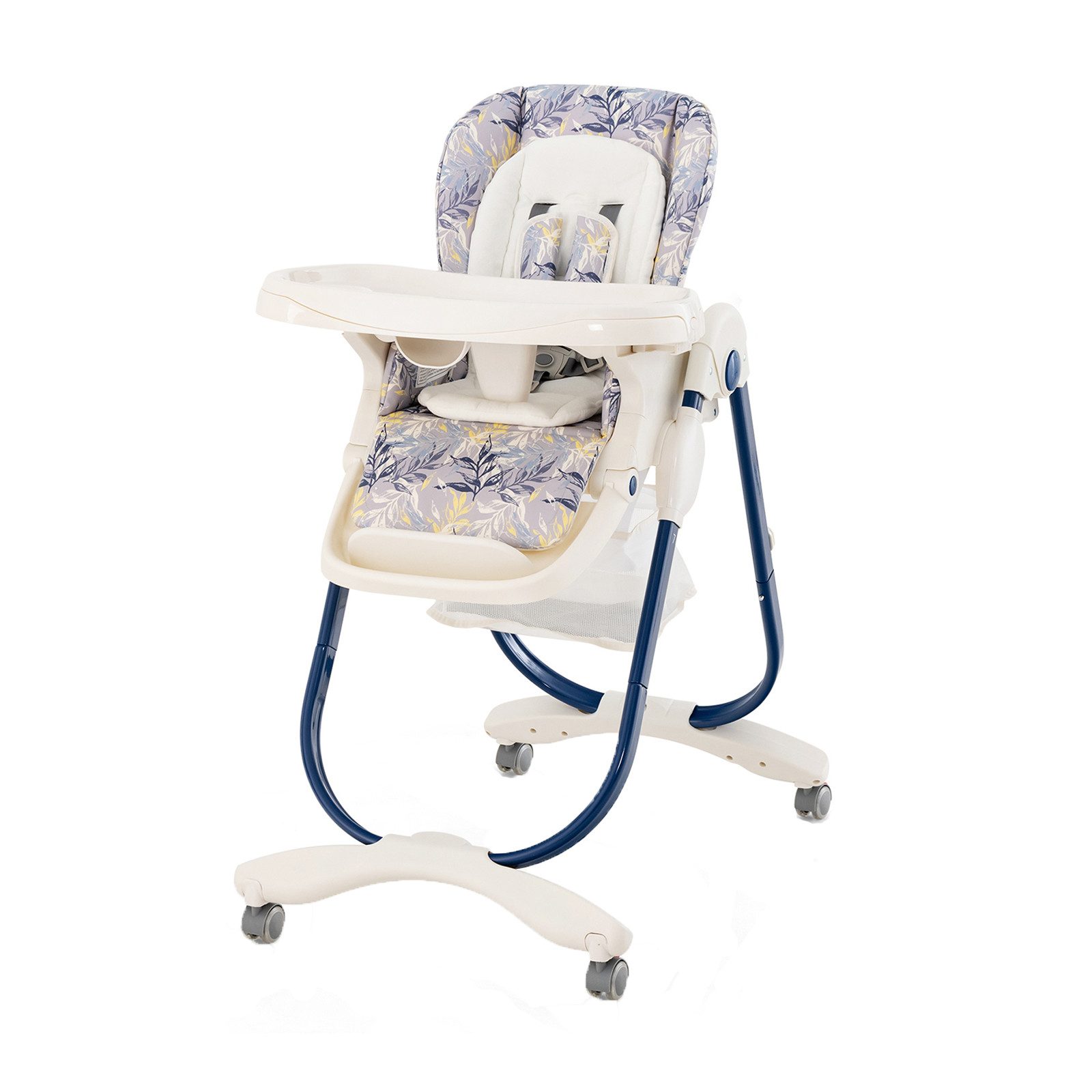 COSTWAY Hochstuhl Babystuhl, klappbar, verstellbar, mit Liegefunktion & Räd günstig online kaufen