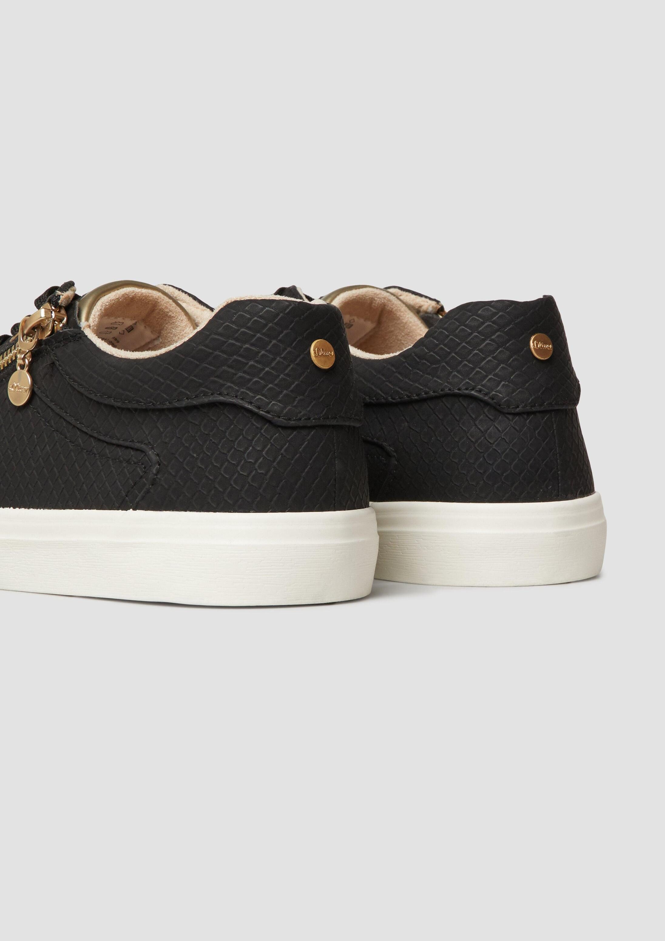 s.Oliver Sneakers Sneaker Sneaker mit Reißverschluss