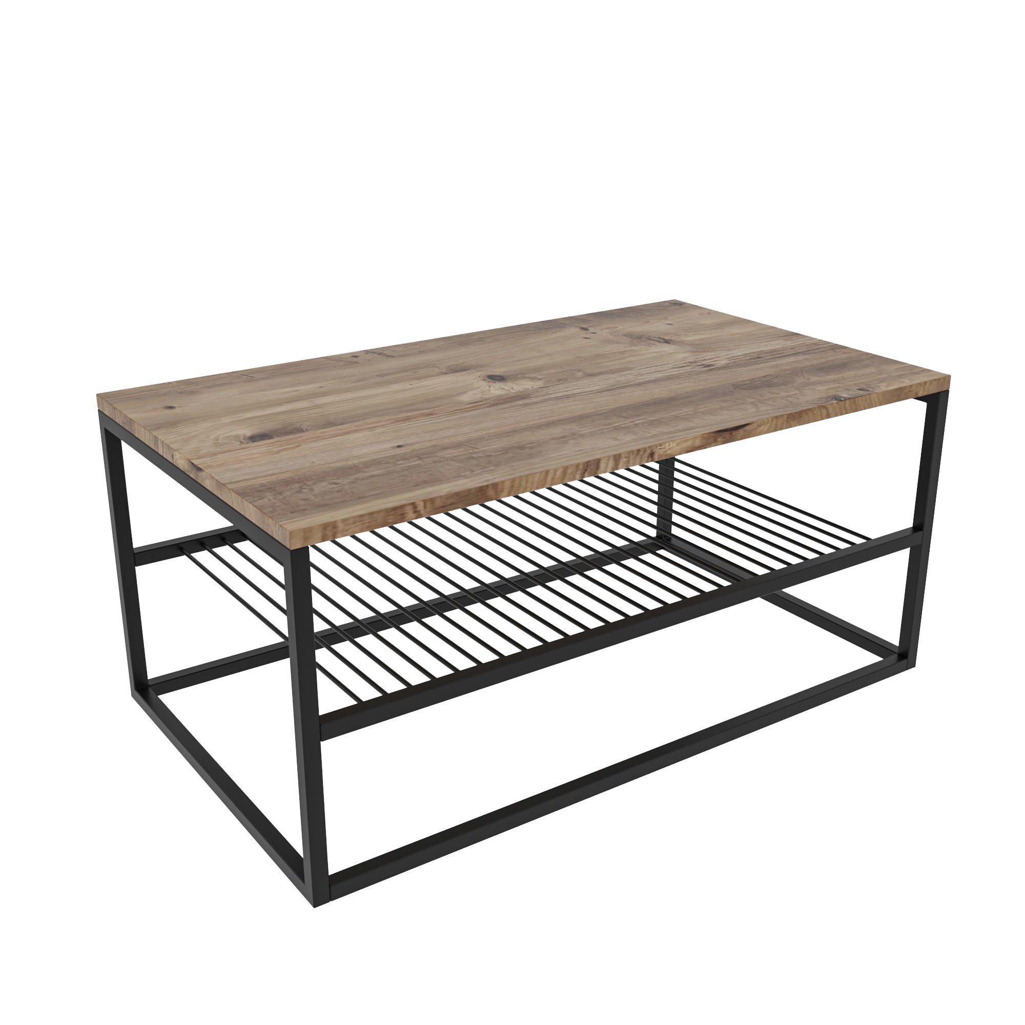 Couchtisch 100% MELAMINE COATED PARTICLE BOARD, 42 cm x 55 cm x 95 cm N4304