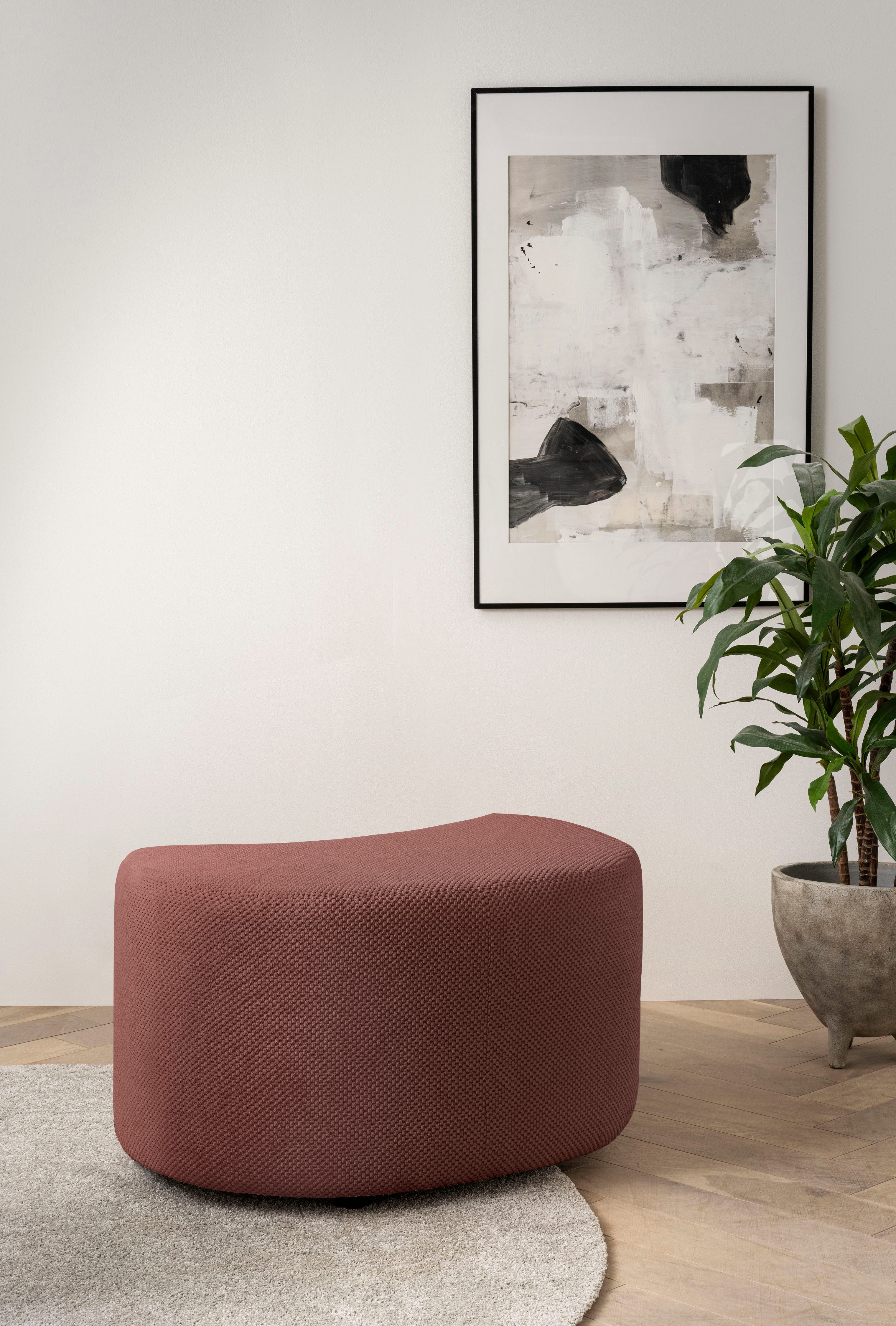 Home affaire Hocker "MAISIE" passende Ergänzung zum Drehsessel MAISIE, in 3 günstig online kaufen