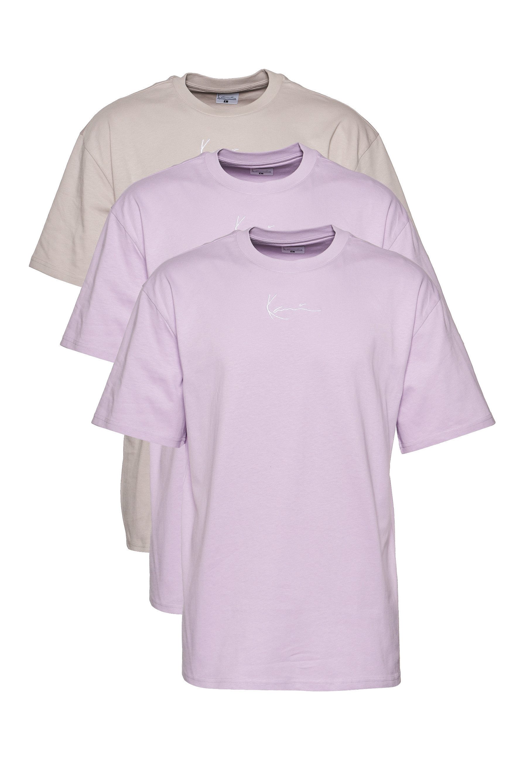 T-Shirt Karl Kani Herren Small Signature 3-Pack Essential Tee