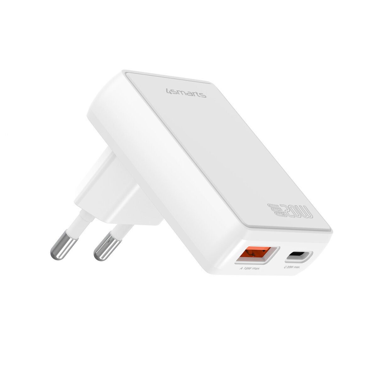 4smarts FlatPlug Duos GaN Universal-Netzteil (GaN-Technologie)