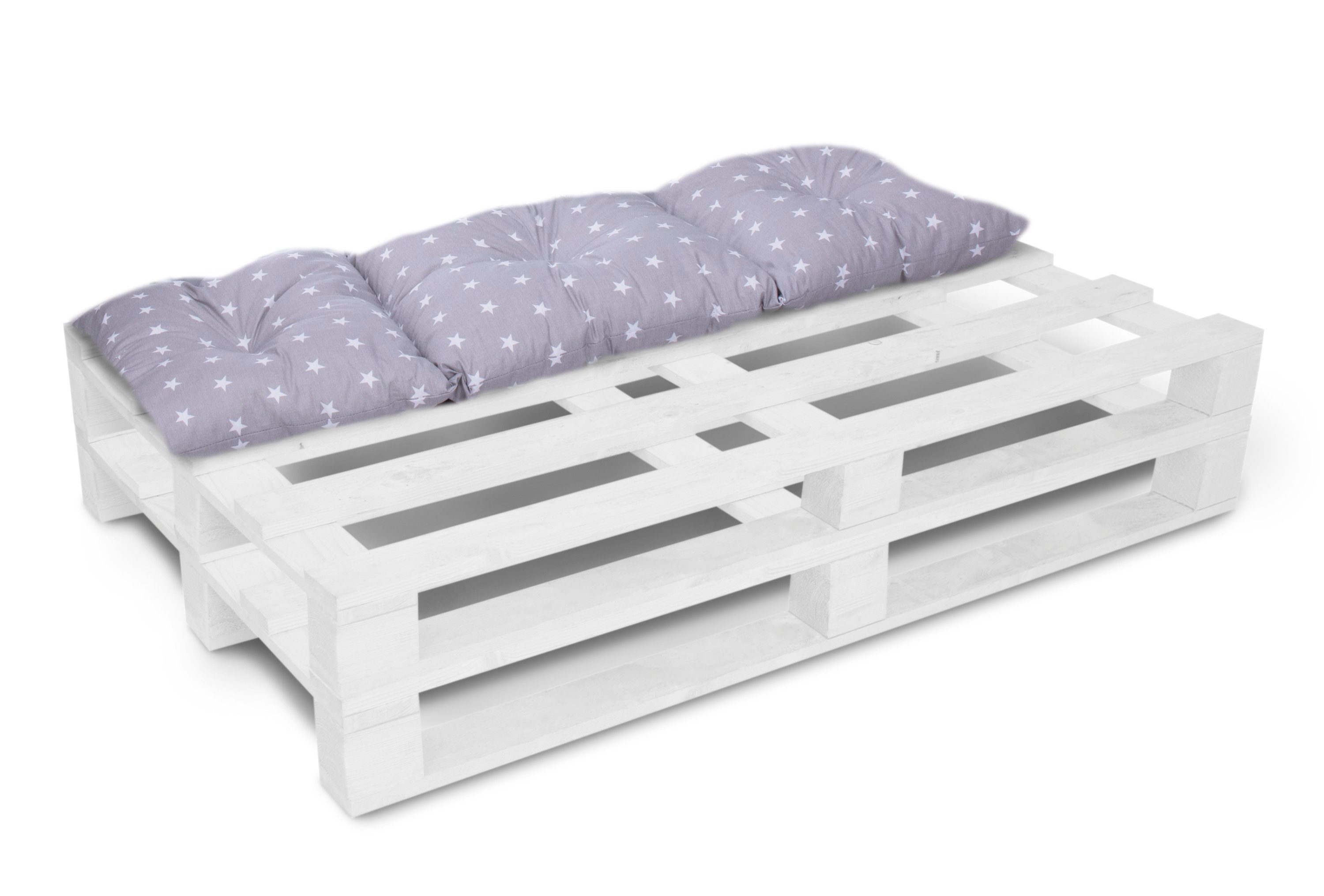 Amilian Stuhlkissen - Sitzkissen - Palettenkissen - Bankauflage - für Gartenbank 40x120 cm, Pallettensitzkissen - Gartenkissen - Sitzpolster - Palettenkissen