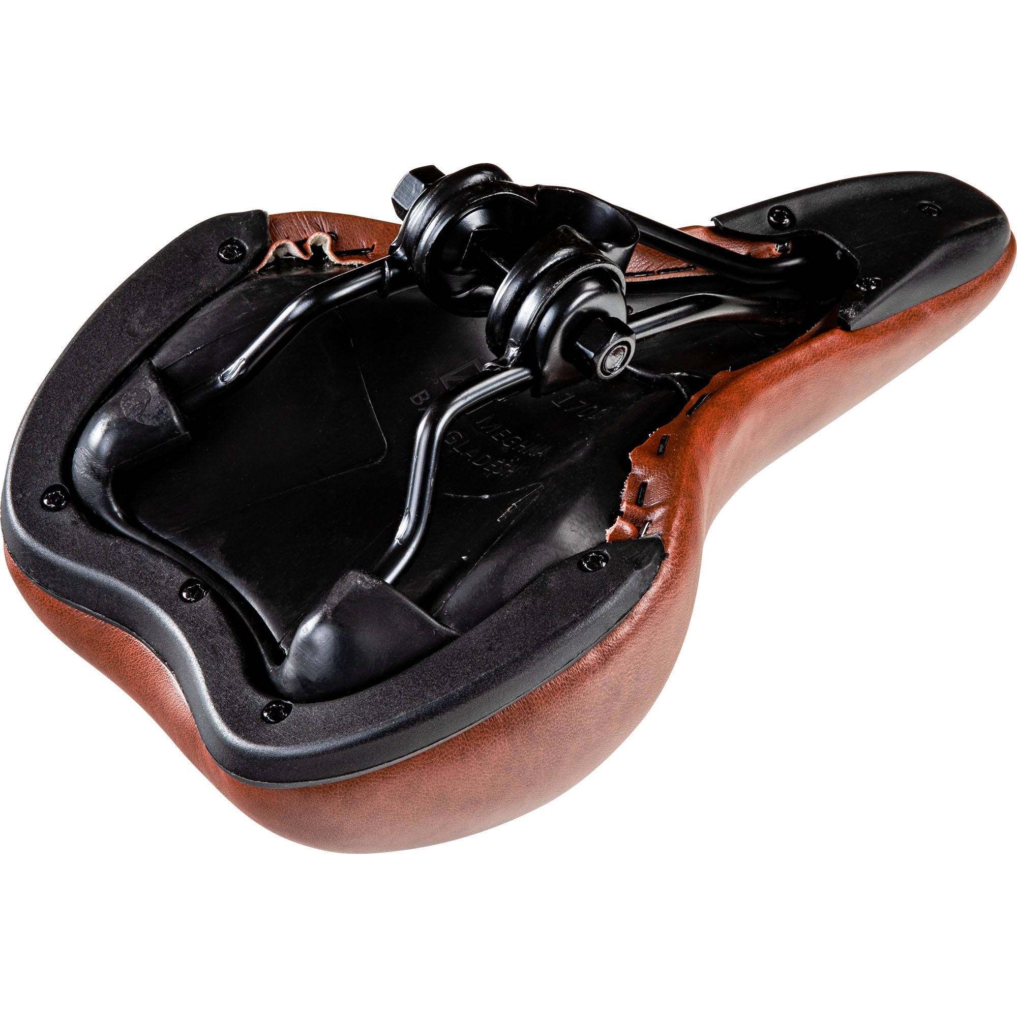 Galano Fahrradsattel Oakland (2-tlg., Sattel mit Sattelkloben), Fahrradsattel Damen Herren Sattel Fahrrad Komfortsattel