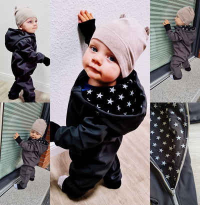 Divita-Mode Babytrage Softshell Anzug Overall Kinder Baby Einteiler mit Reißverschluss (1-tlg)