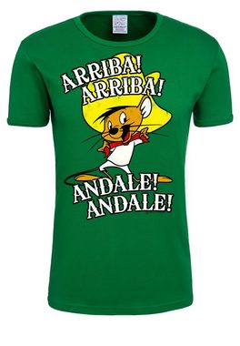 LOGOSHIRT T-Shirt Looney Tunes - Arriba! Andale! mit Speedy Gonzales Aufdruck