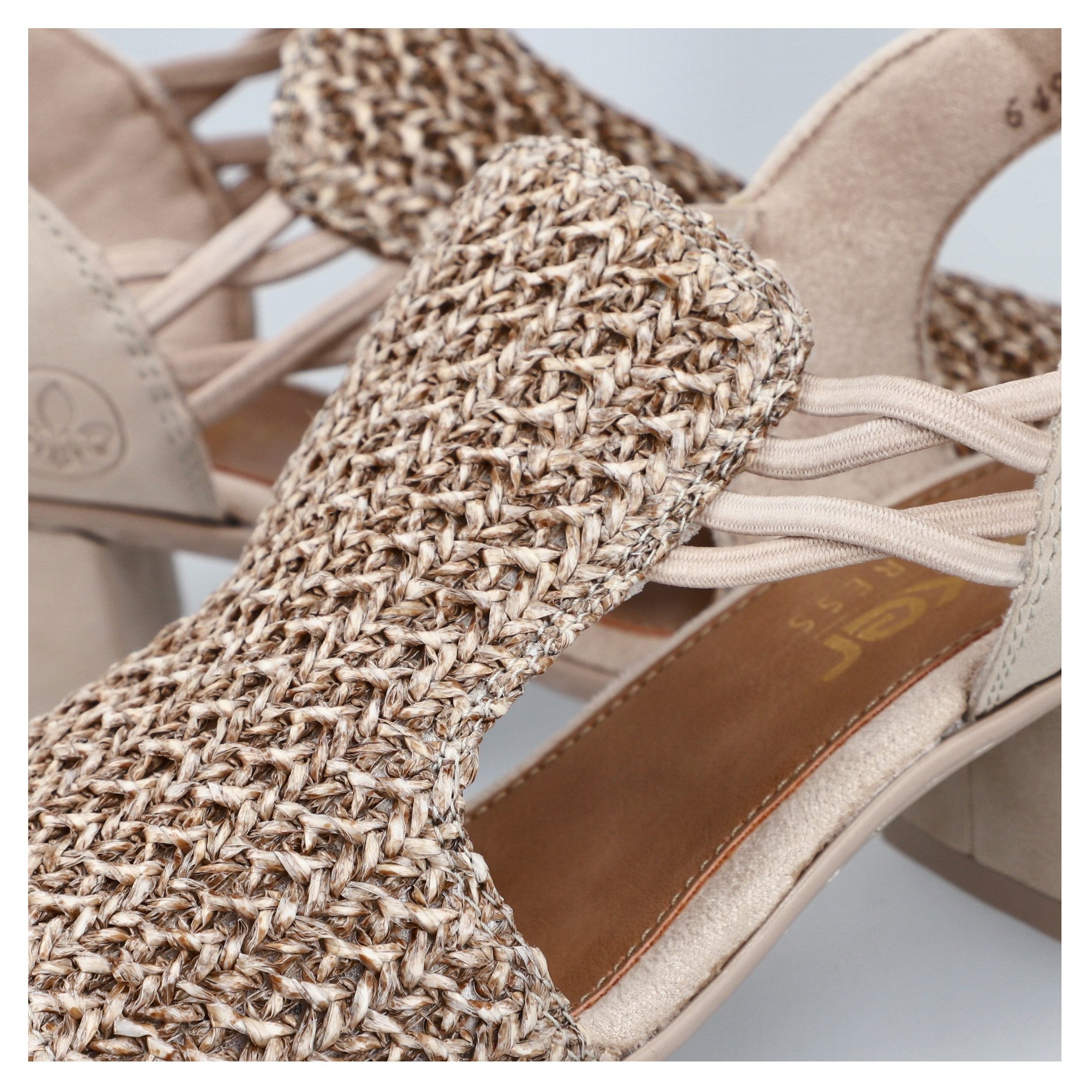 Rieker Sandalette Sommerschuh, Schaftsandale mit seitlichen Gummizügen für günstig online kaufen