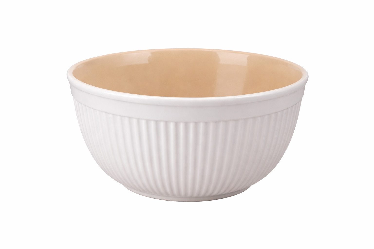 Ib Laursen Schüssel 1x Schüssel Schale Klein D 18cm H 10cm Mynte Weiß Ib Laursen 2074-11, Material: Keramik