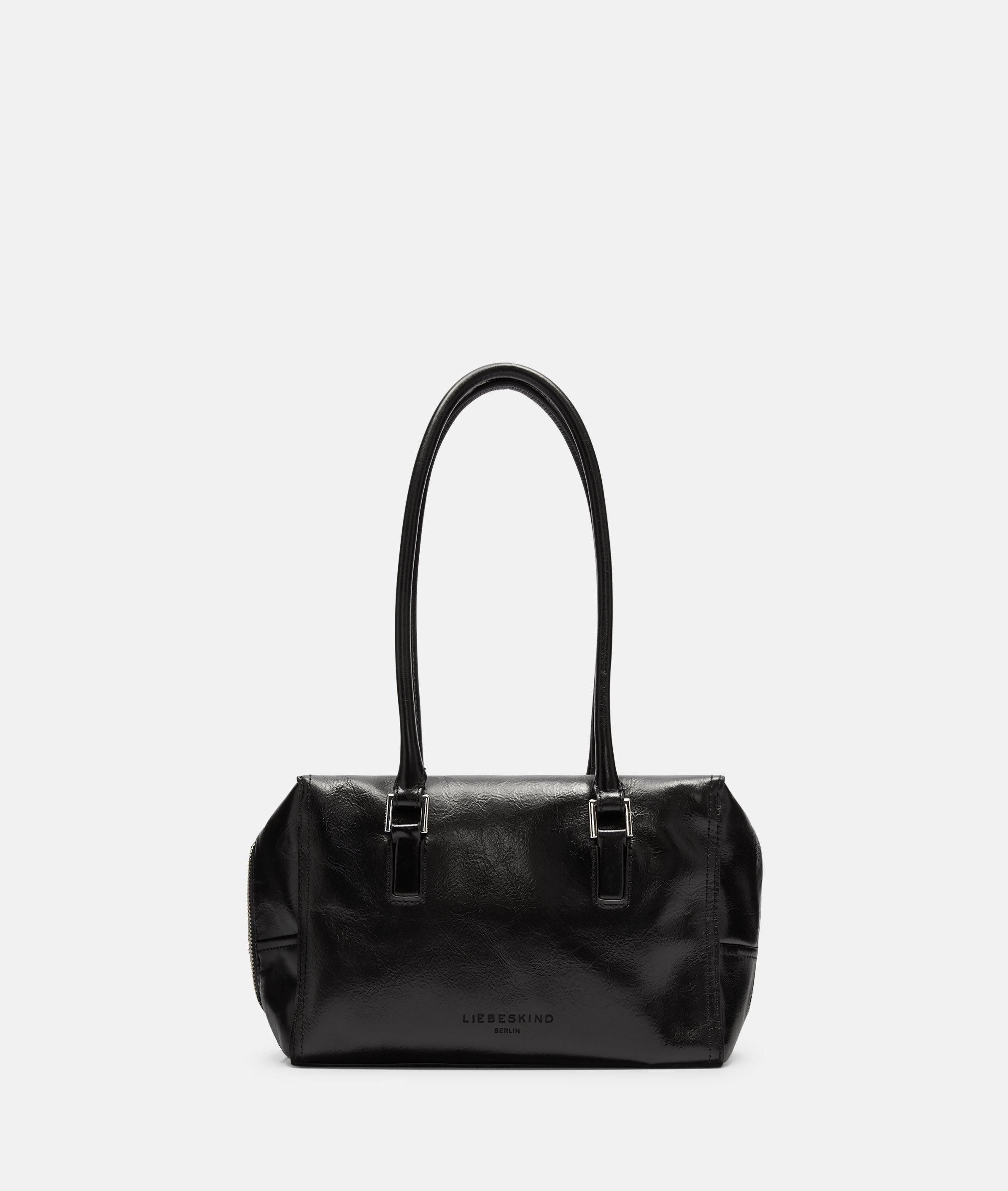 Liebeskind Berlin Schultertasche Satchel, Handliche Schultertasche aus glän günstig online kaufen