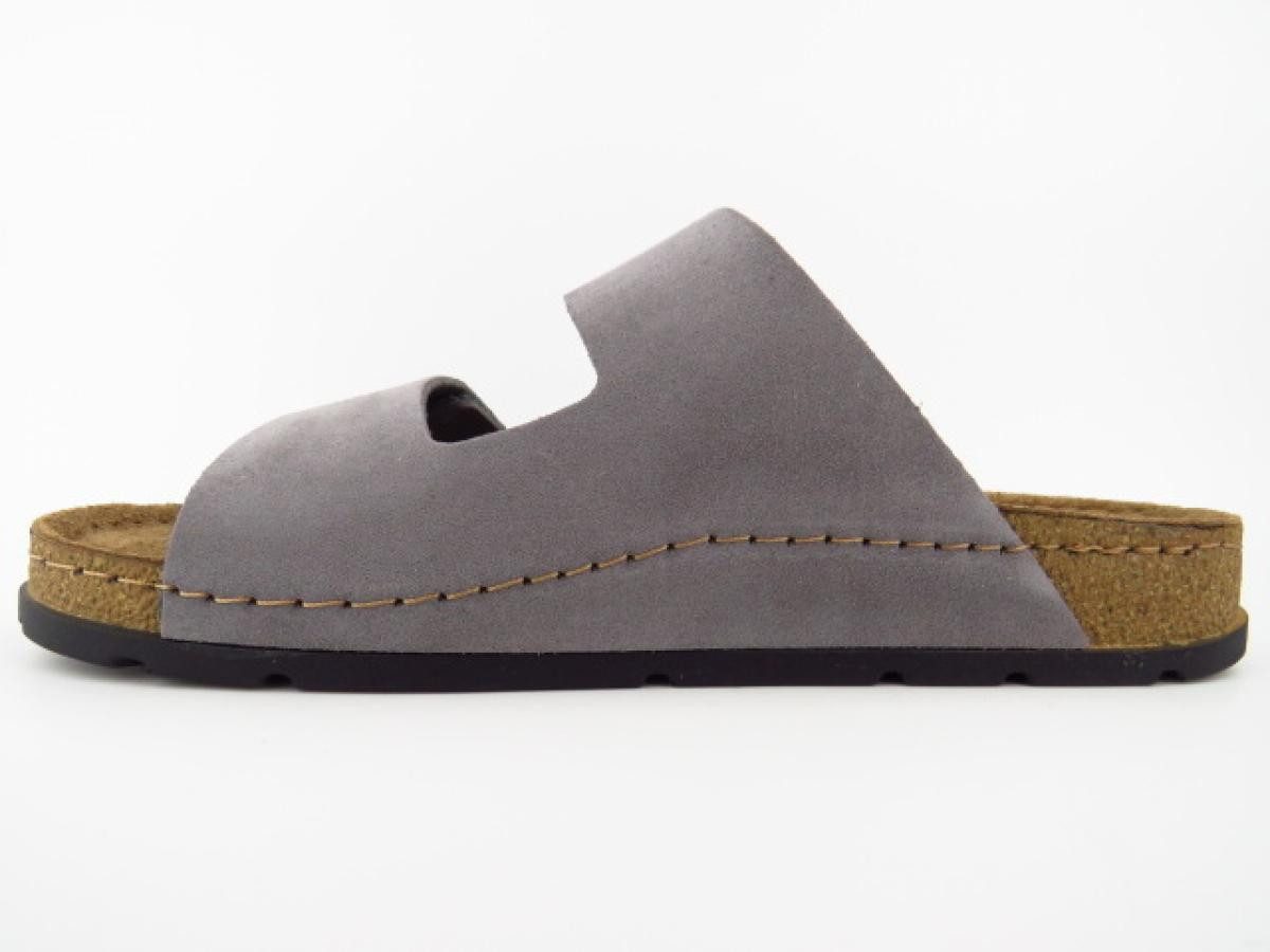 Rohde Novara Velour graphit Pantolette