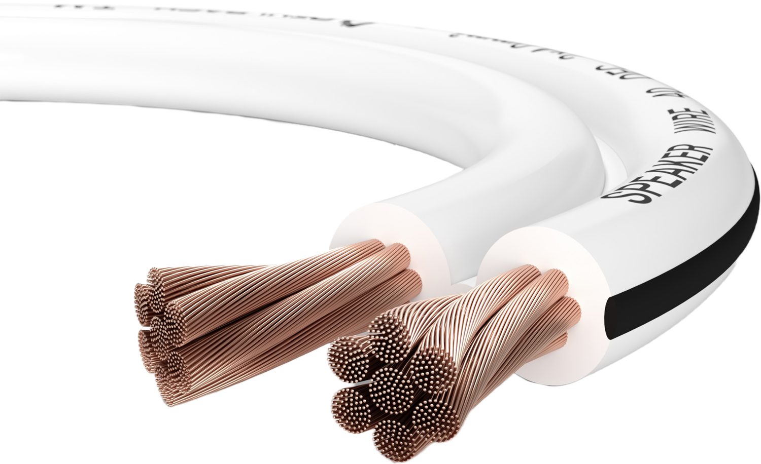 Oehlbach Speaker Wire SP-40 Lautsprecherkabel 2 x 4,0 mm² Audio-Kabel, offnes Ende, offnes Ende (3000 cm)