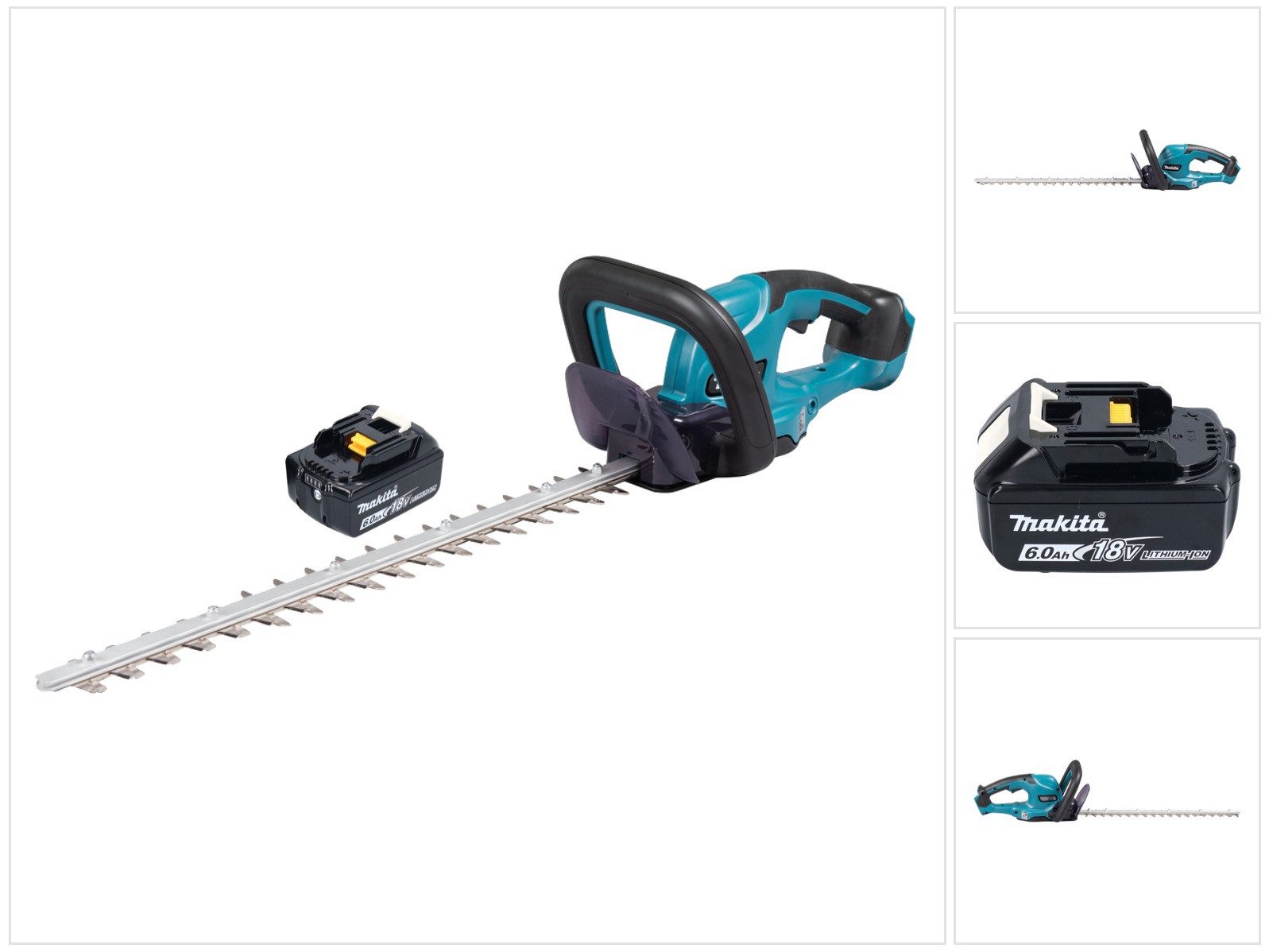Makita Akku-Heckenschere DUH 507 G Akku Heckenschere 18 V 50 cm + 1x Akku 6,0 Ah
