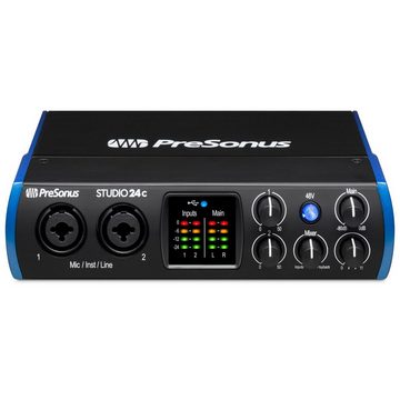 Presonus Presonus Studio 24C USB Audio-Interface Digitales Aufnahmegerät