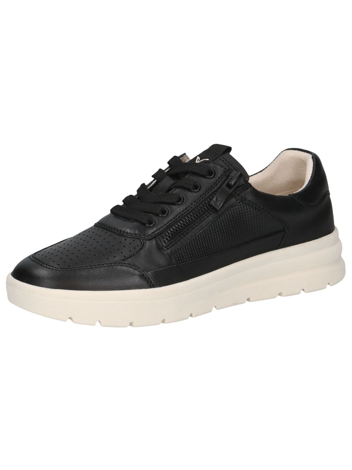 CAP Mem/fb wash aus Leder kein Absatz 9-23704-46 Schnürschuh