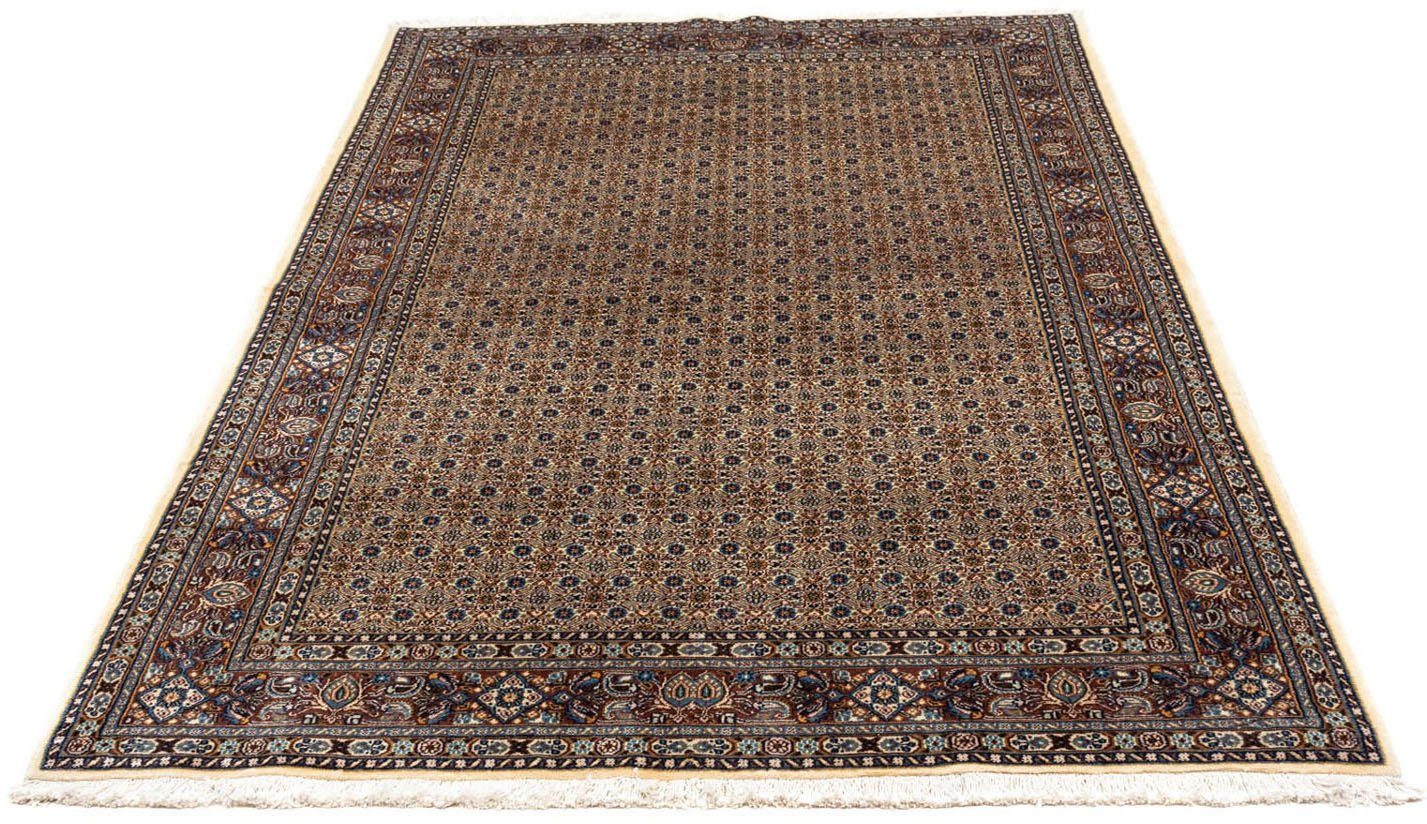 Wollteppich Moud Stark Gemustert Marrone 245 x 160 cm, morgenland, rechteckig, Höhe: 10 mm, Unikat mit Zertifikat