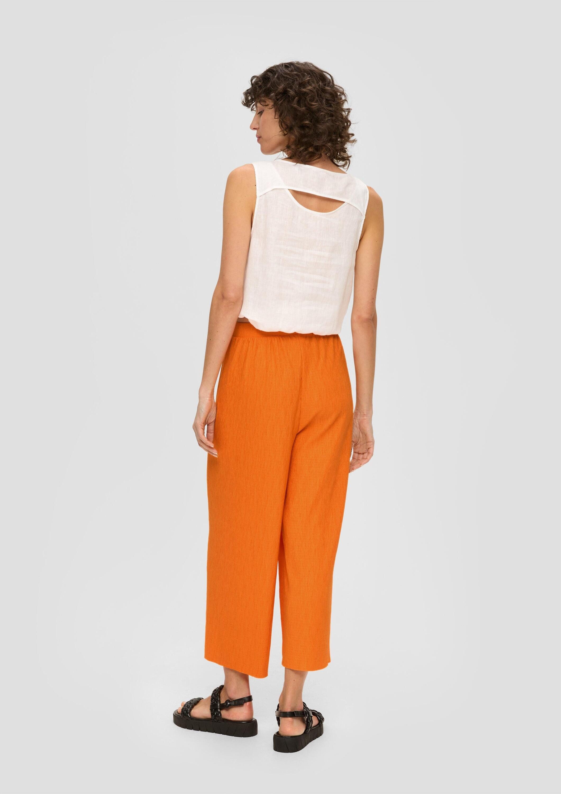 s.Oliver Culotte Hose Jersey-Hose mit elastischem Bund