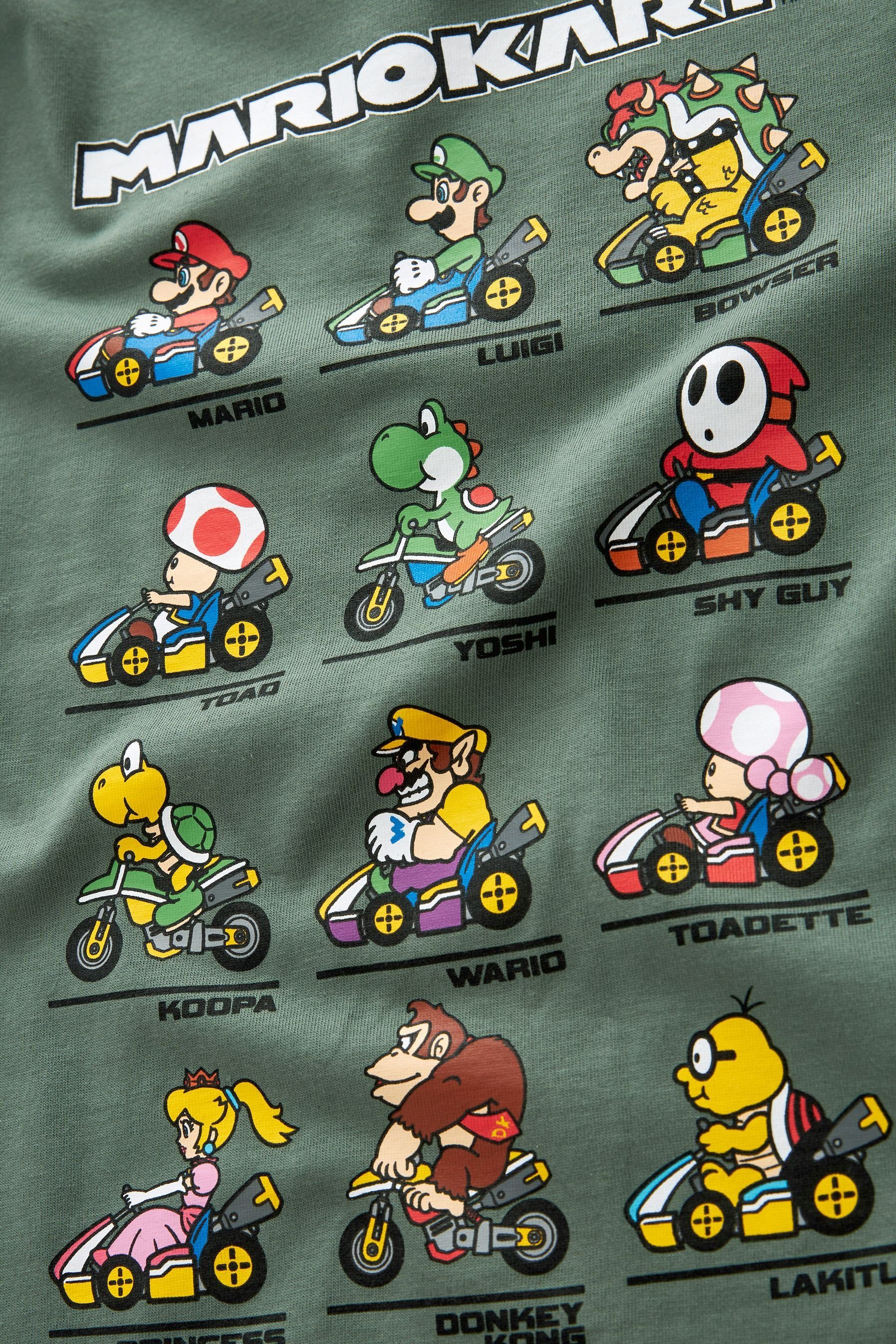 Gaming Lizenziertes T-Shirt (1-tlg) Kart Next Green Mario Langarmshirt