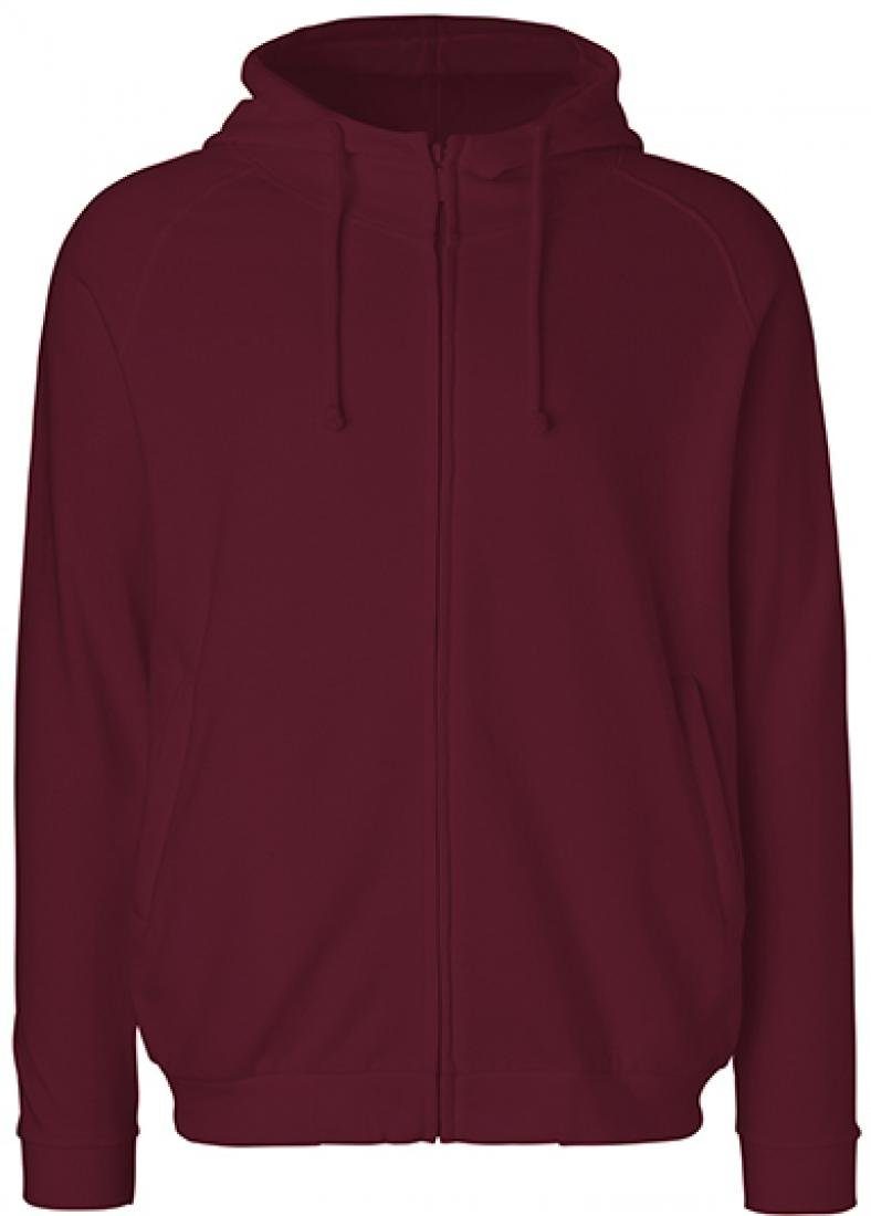 Neutral Kapuzensweatjacke Herren Hoodie with Hidden Zip / 100% Fairtrade Baumwolle