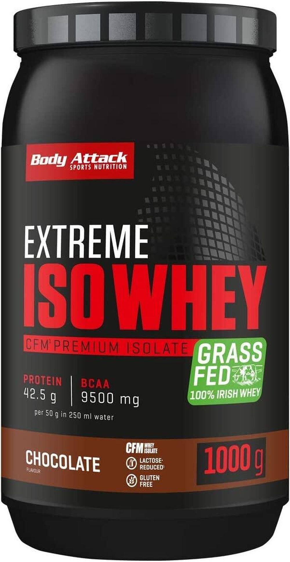 Body Attack Body Attack Extreme Iso Whey – 1000 g Pulver