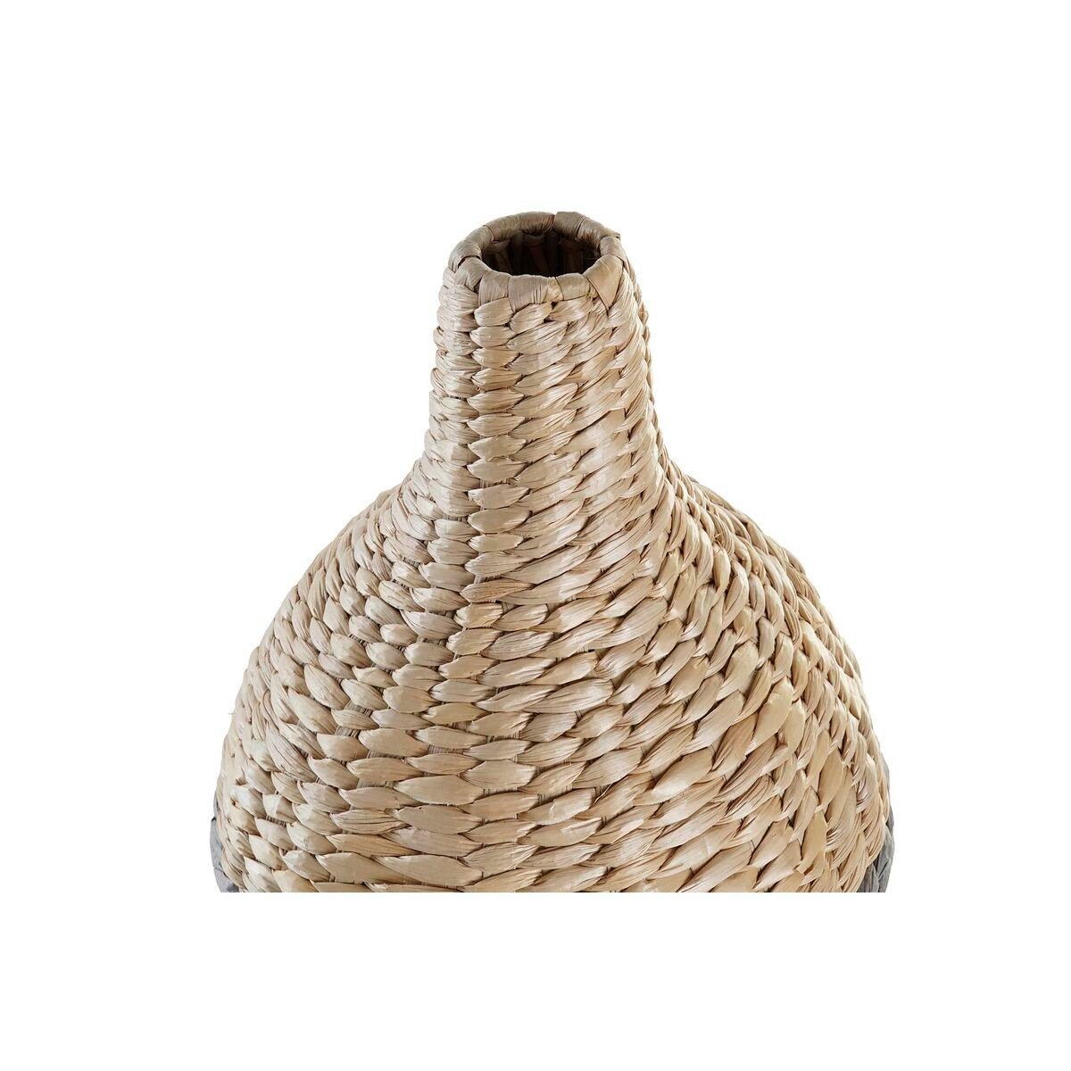 Decor x Vase Faser Dekovase natürlich Grau cm 20 20 DKD DKD x Home Decor Home 60