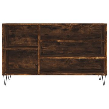 vidaXL Regal Schuhregal Räuchereiche 102x36x60 cm Holzwerkstoff