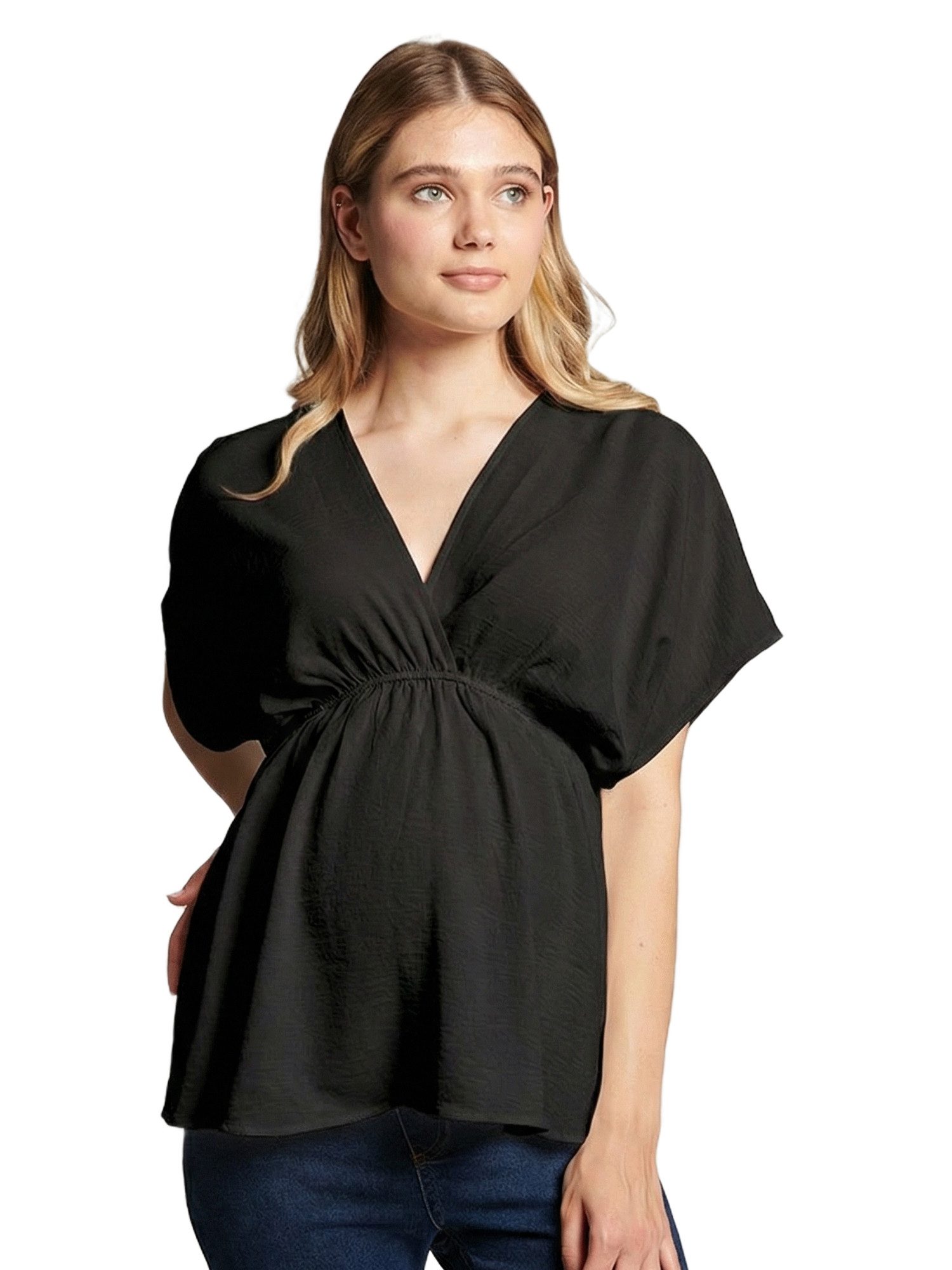 LYNMAMA Blusenshirt Umstandsbluse