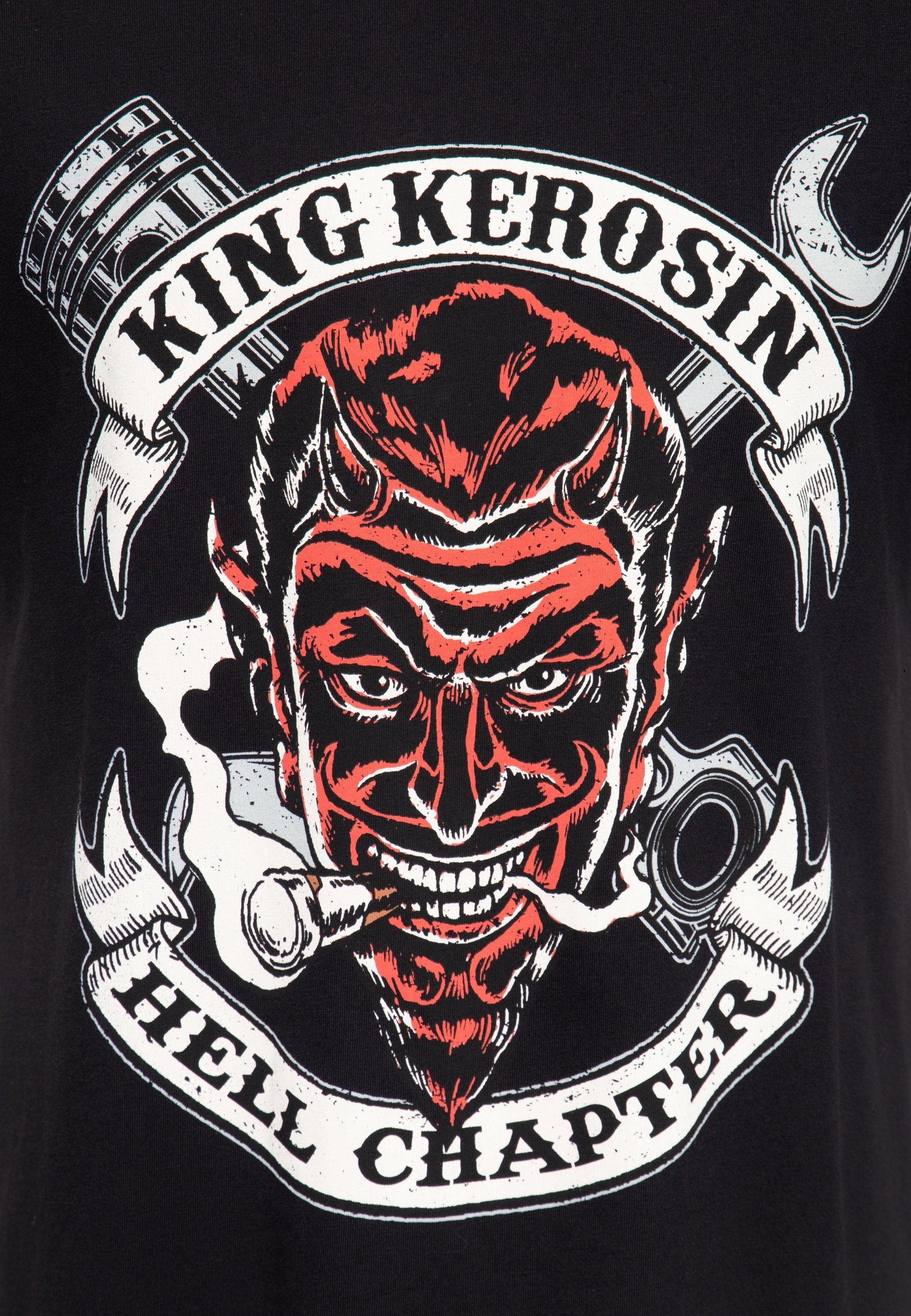 mit Hell T-Shirt KingKerosin Print Chapter