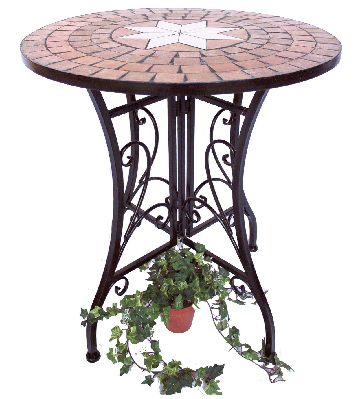 DanDiBo Gartentisch Tisch Mosaik Metall Mosaiktisch günstig online kaufen