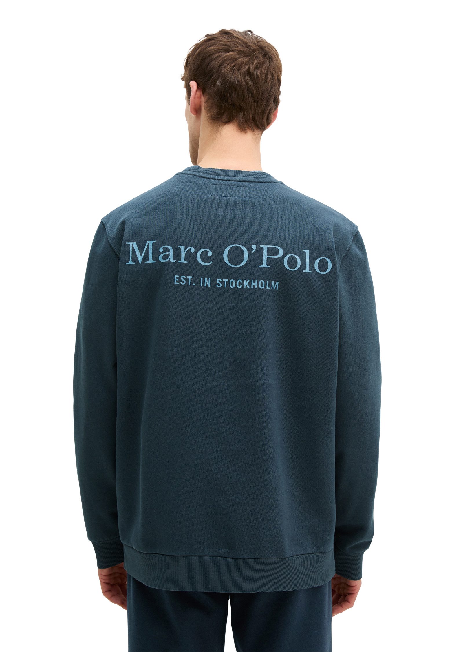 Marc O'Polo Sweatshirt regular fit mit Logoprint auf der Rückseite günstig online kaufen