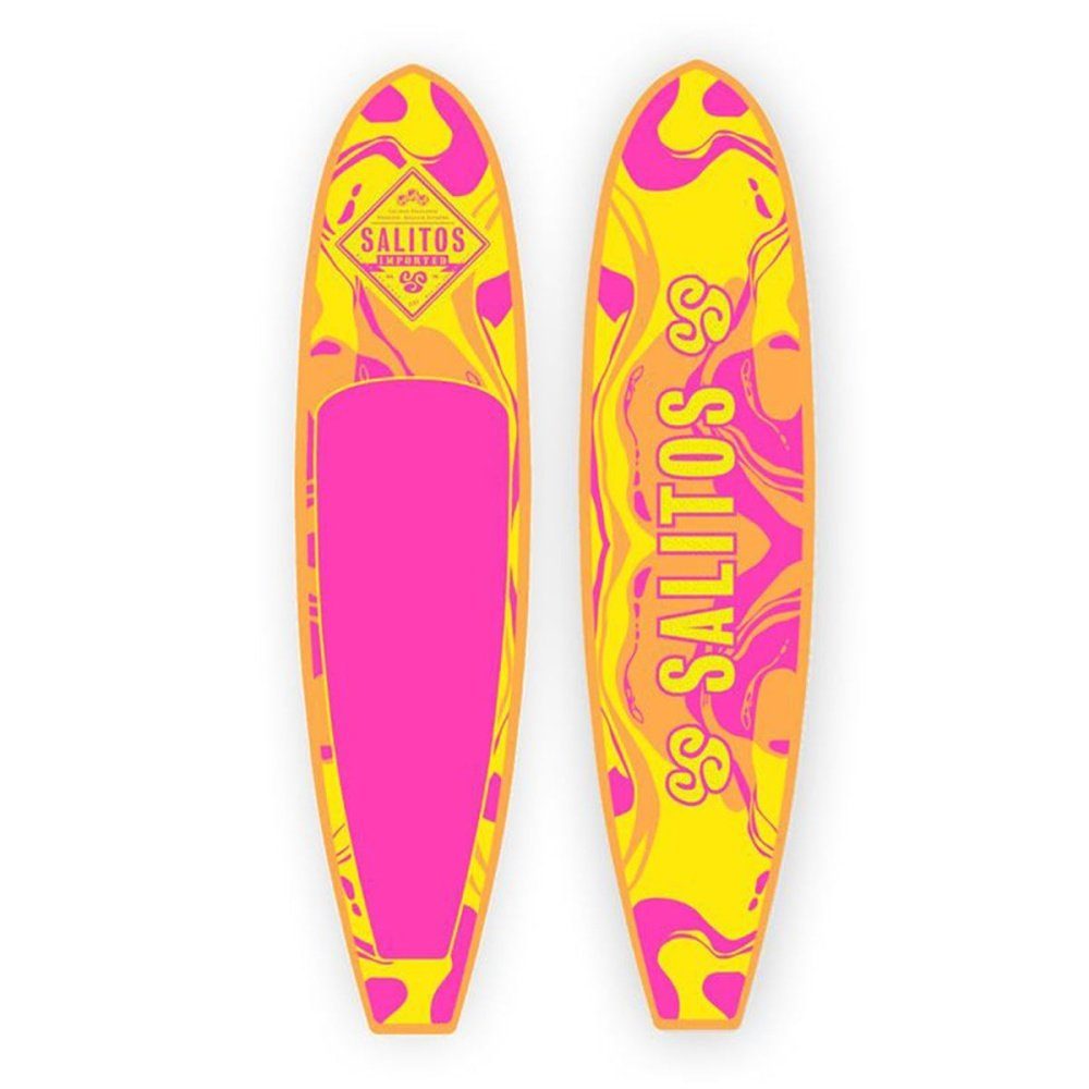 SALITOS SUP-Board Stand-Up-Paddle-Board Pink SUP Komplettset (Inkl. Tasche)