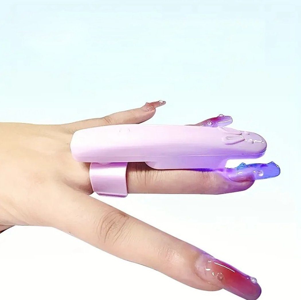 TUABUR Lichthärtungsgerät Tragbare Mini-Nagelkunstlampe, kleiner USB-Nageltrockner | Lichthärtungsgeräte