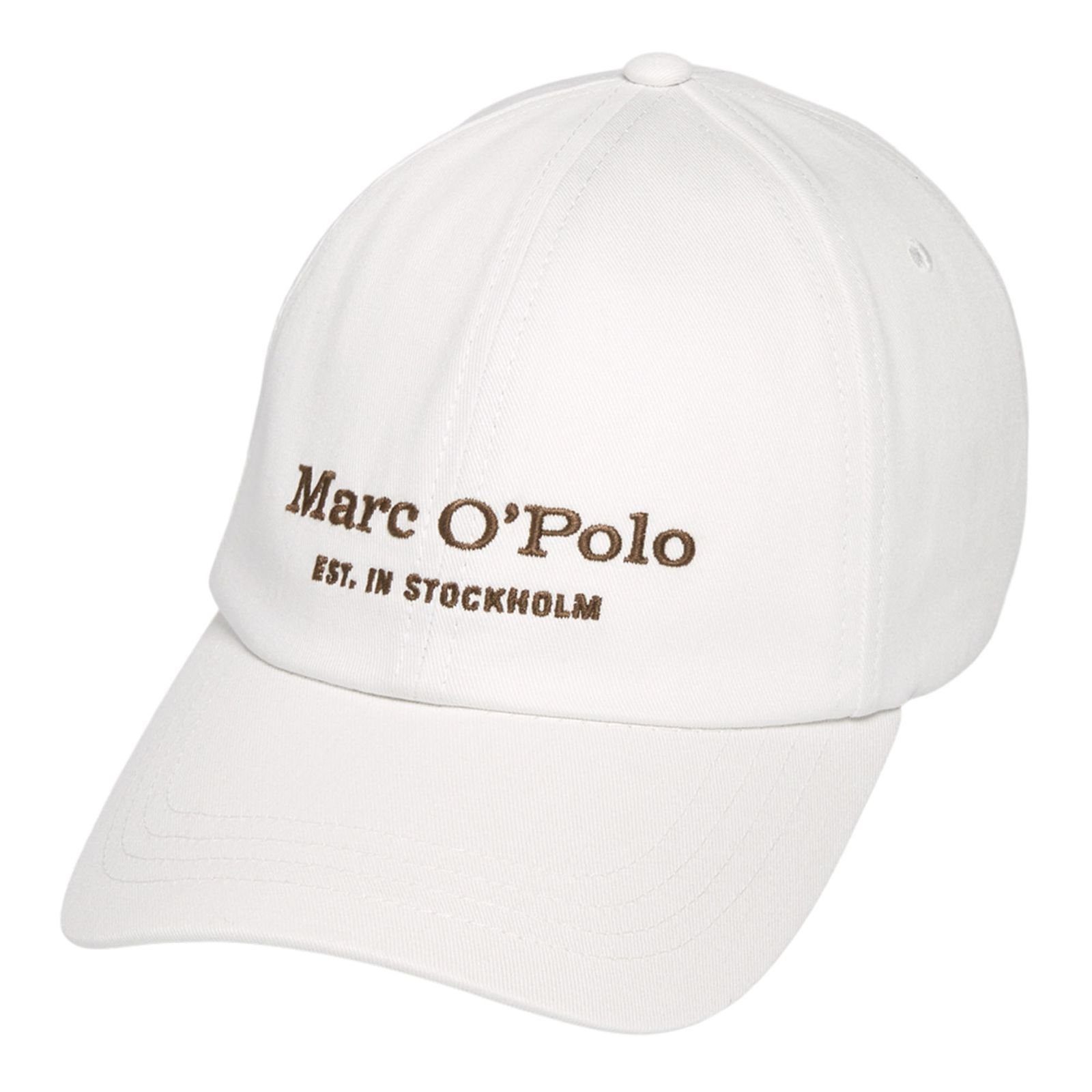 Baseball White O'Polo Cotton Marc Cap