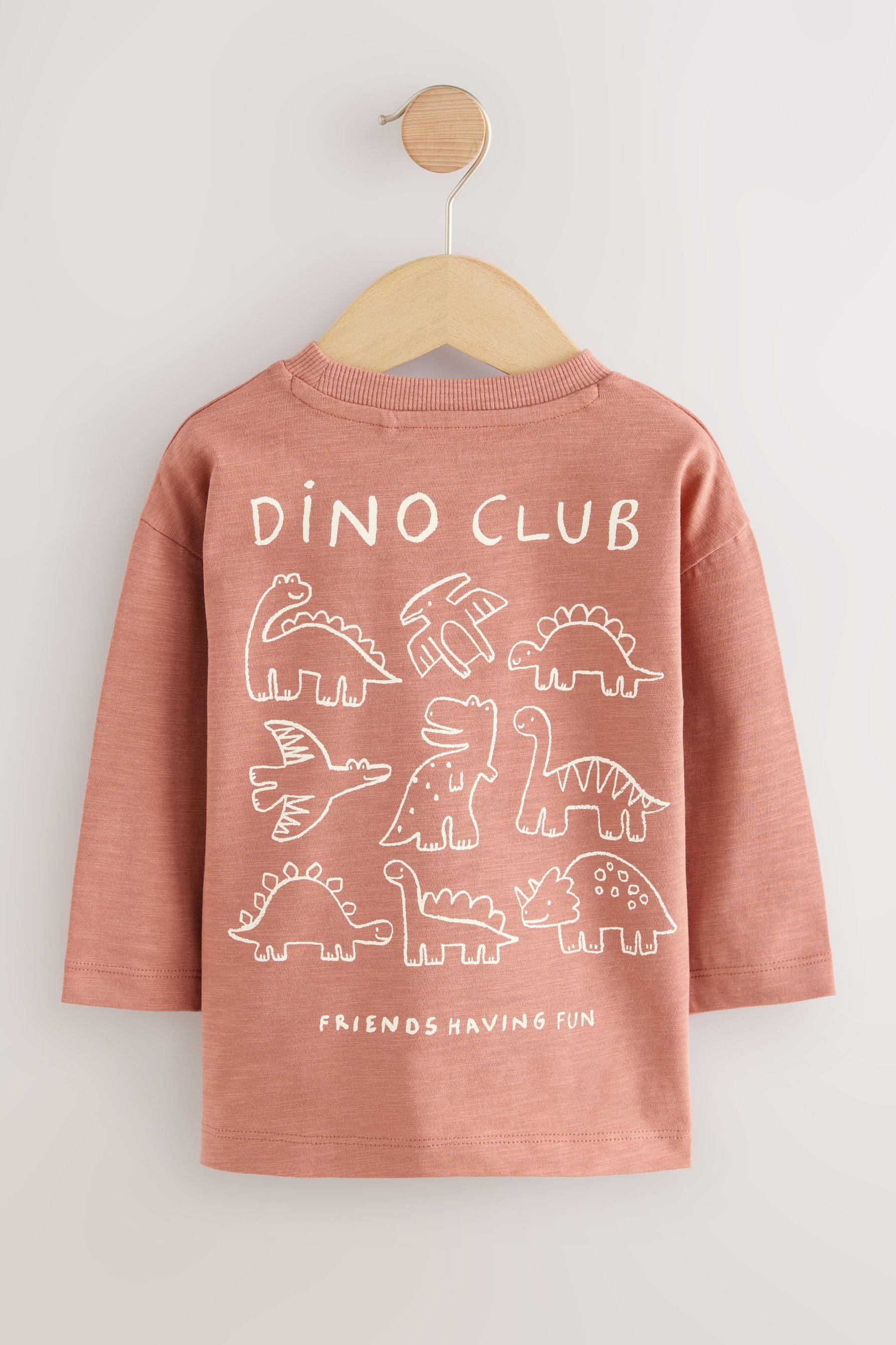 Next Langarmshirt Langarmshirt mit Rückenprint (1-tlg) günstig online kaufen