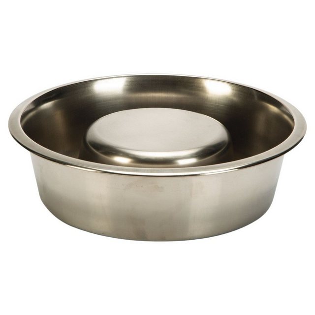 Beeztees Futterbehälter Hunde Antischlingnapf für Ständer Edelstahl, Durchmesser: 25 cm / Fassungsvermögen: 1700 ml