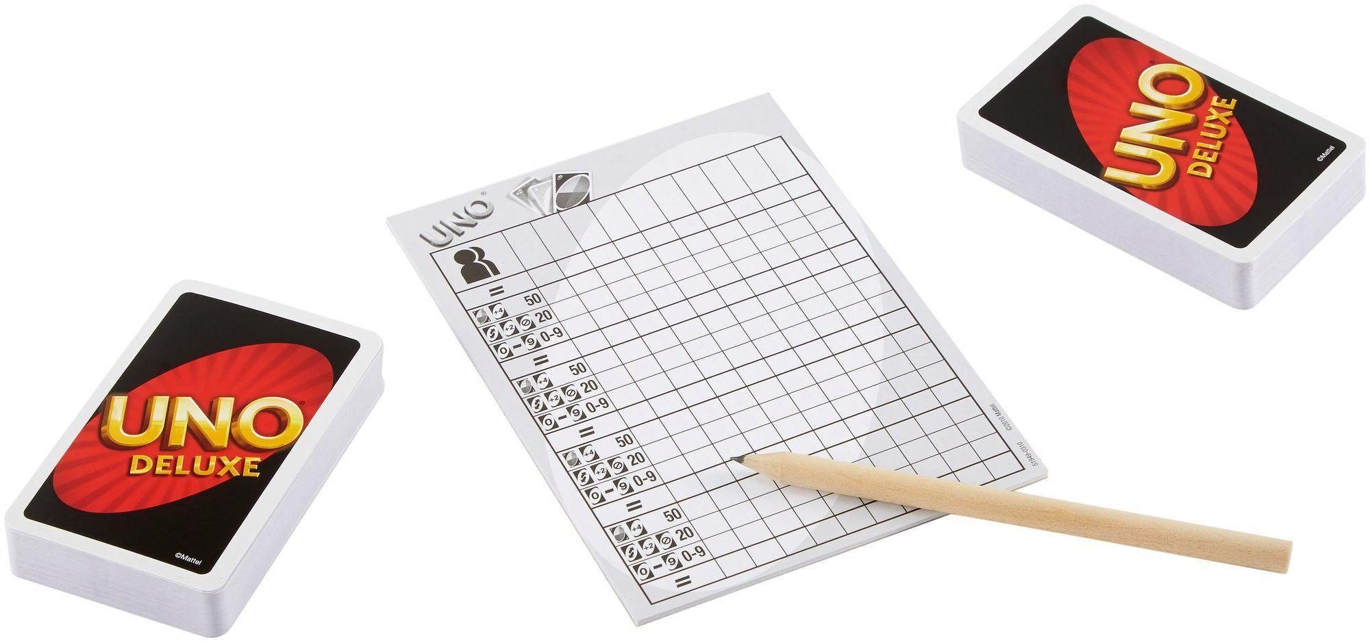 Mattel games Spiel UNO Deluxe in Metalldose