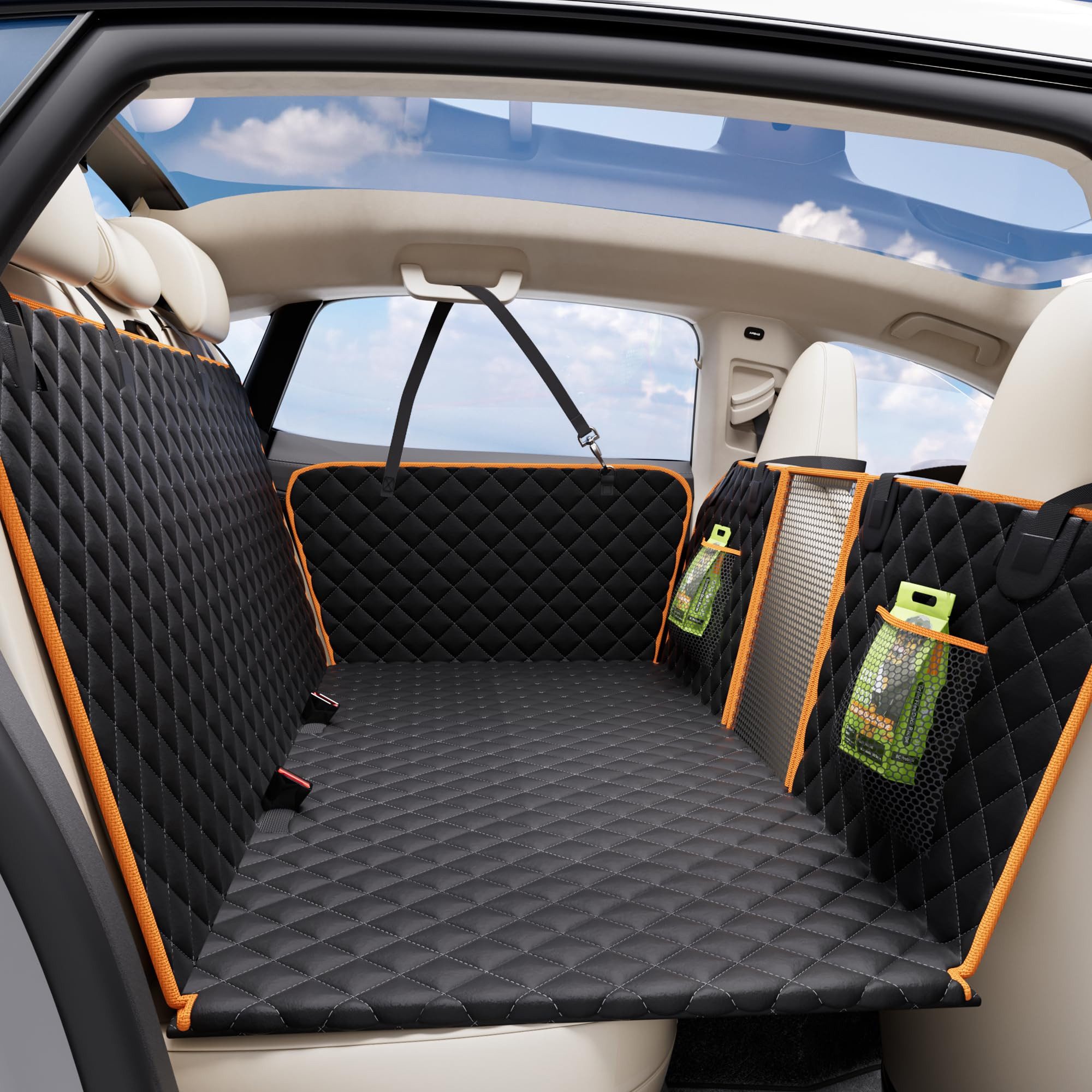 FOUORTUNATE-BEE Hunde-Autositz Hundedecke Auto Rückbank Autoschondecke günstig online kaufen