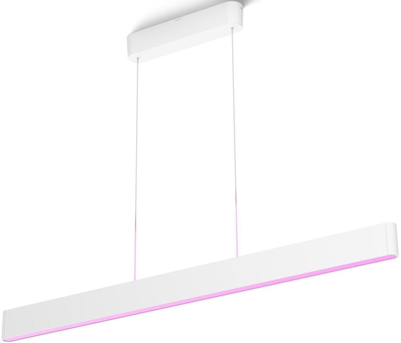 Philips Hue LED Pendelleuchte Ensis, Dimmfunktion, LED fest integriert, Farbwechsler