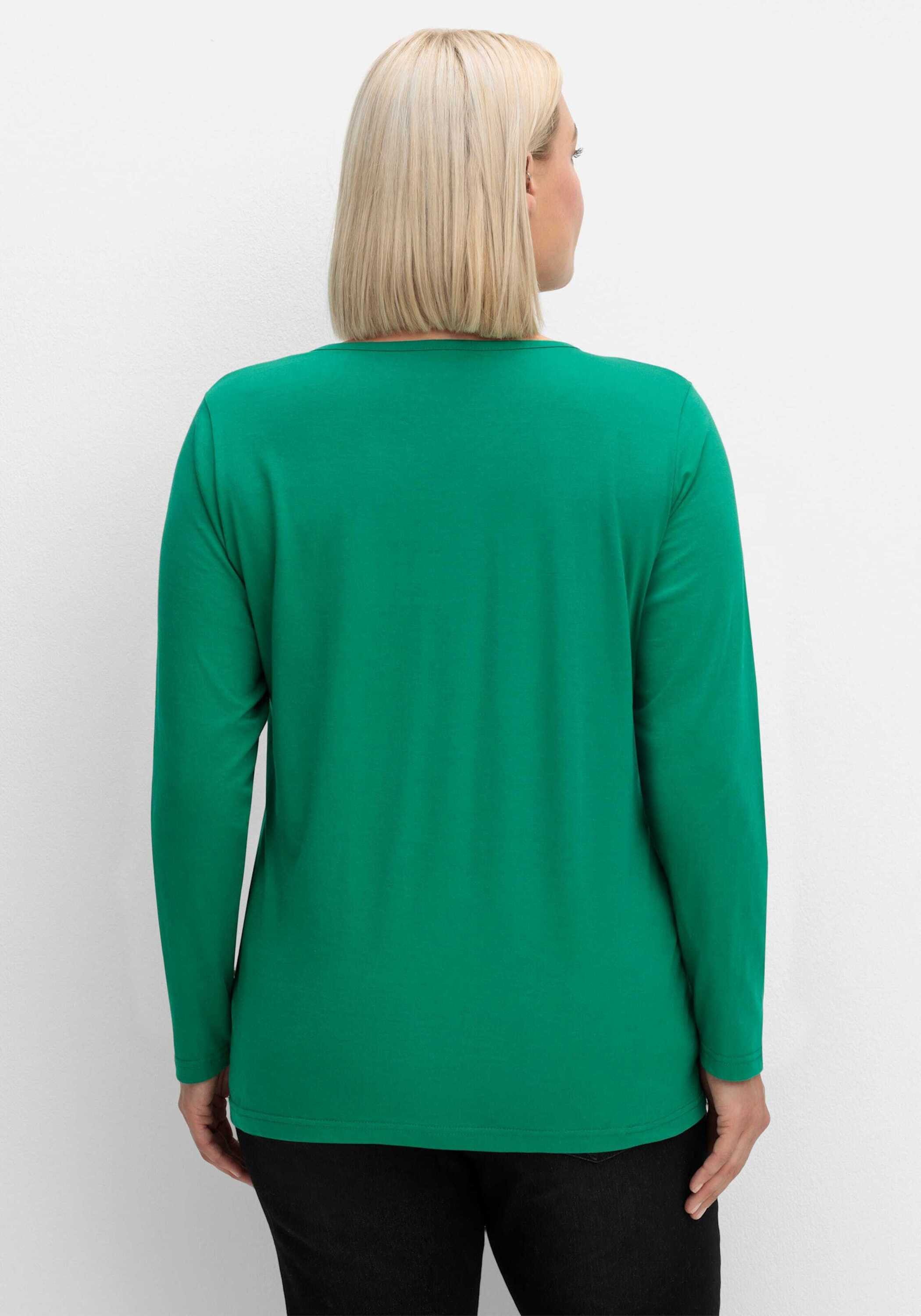 Sieh an! T-Shirt Langarm-Shirt Langarm