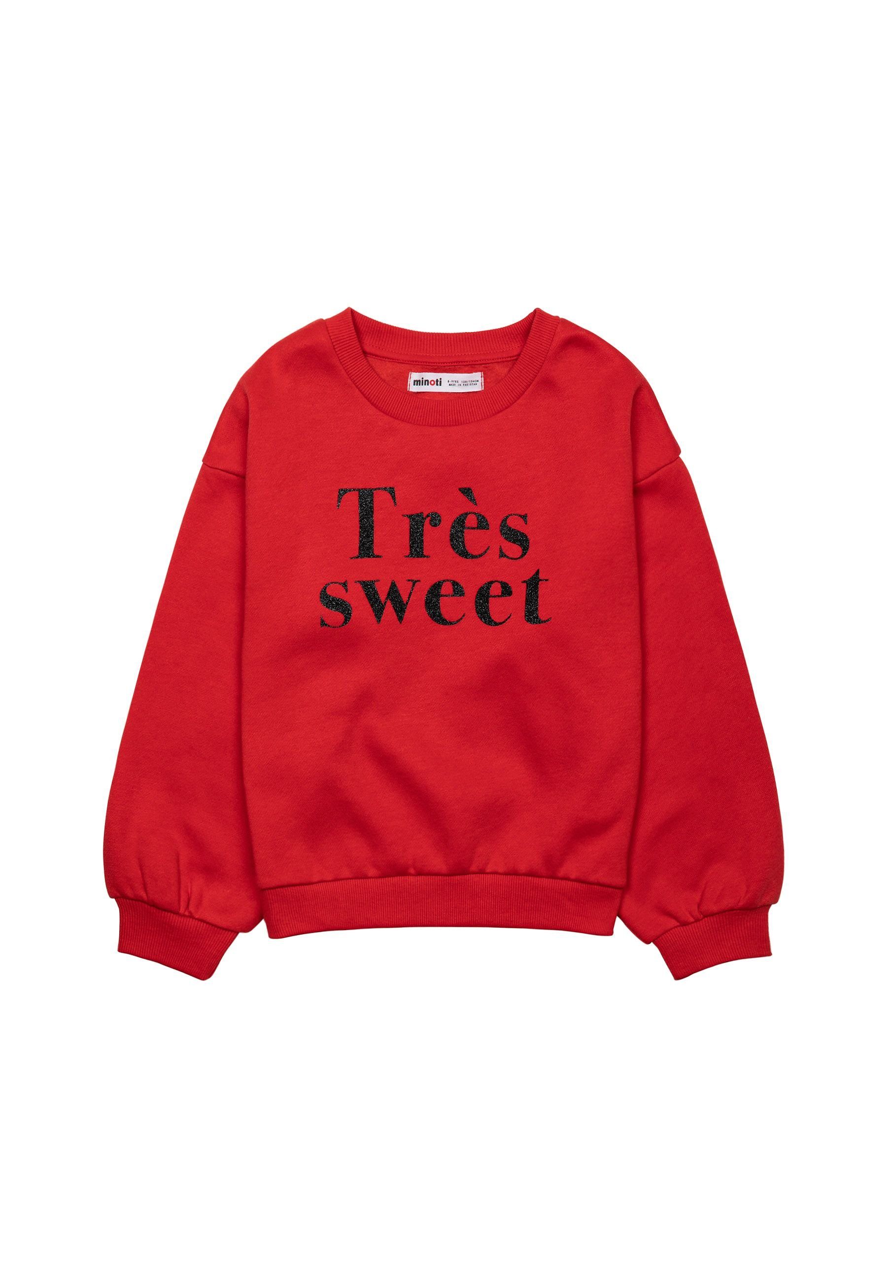 MINOTI Sweatshirt Sweatshirt (3y-14y) Rot