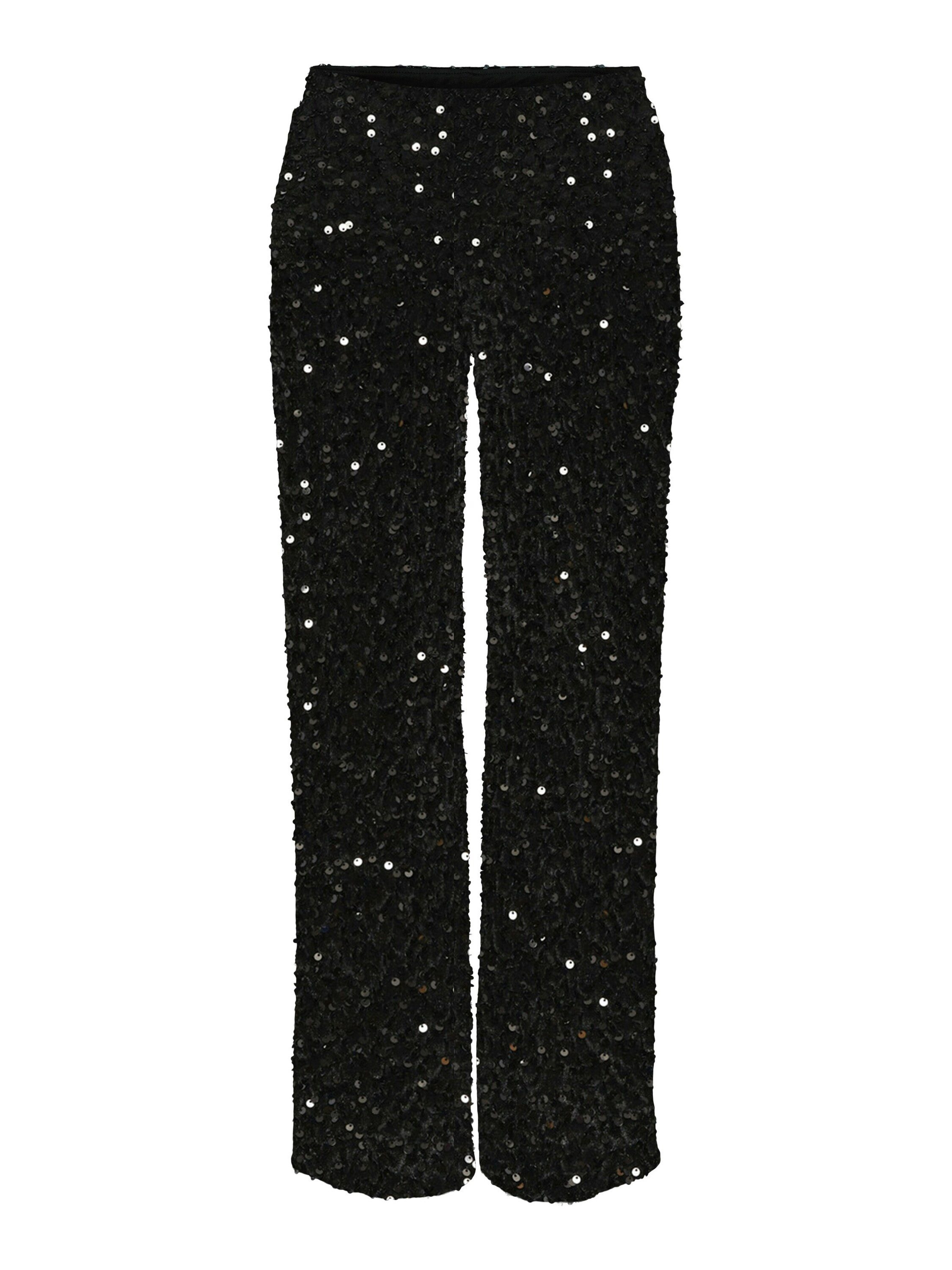 pieces Stoffhose Kam (1-tlg) Pailletten günstig online kaufen