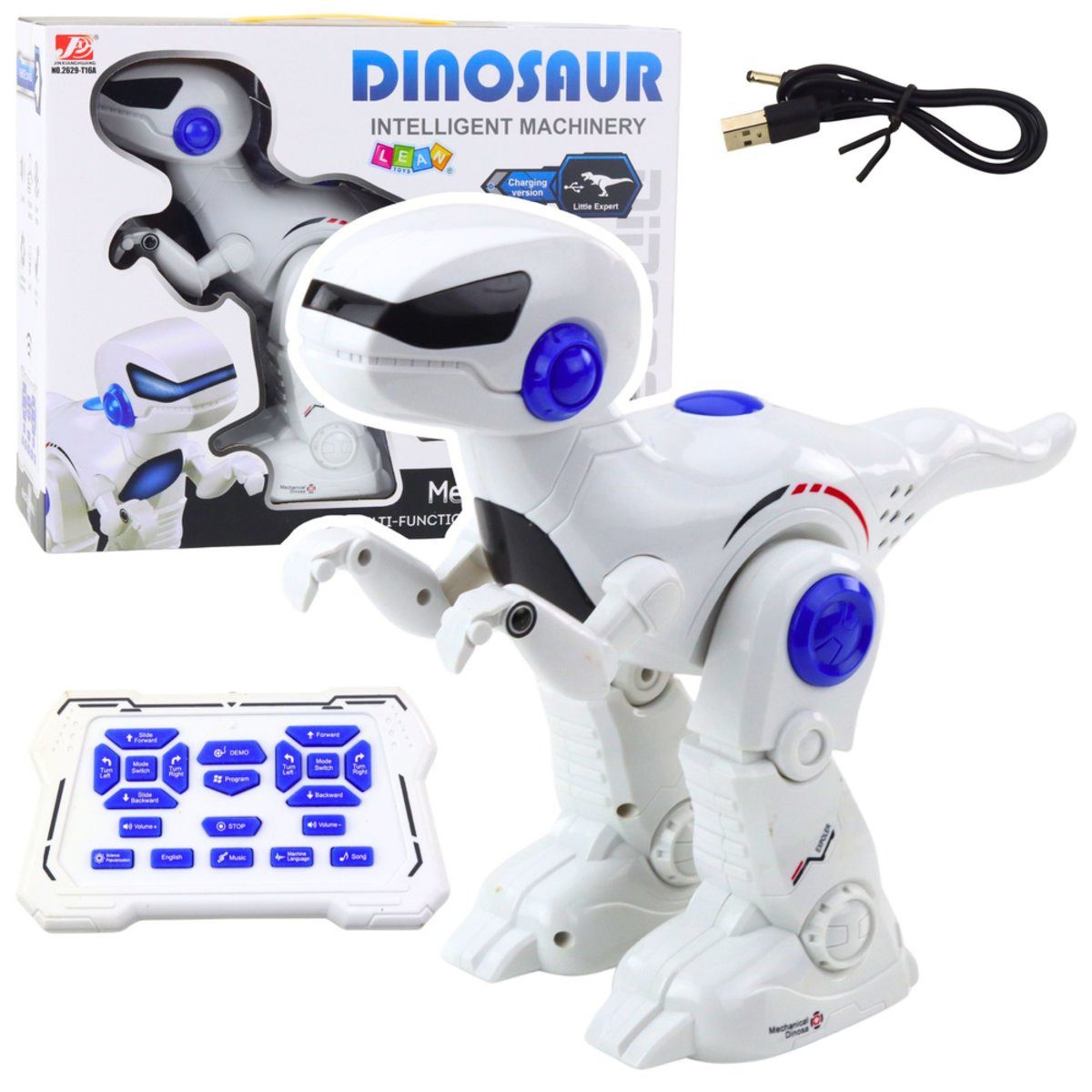 Wisam Robotertier Intelligenter RC-Dinosaurierroboter, ferngesteuerter Tyrannosaurus Rex