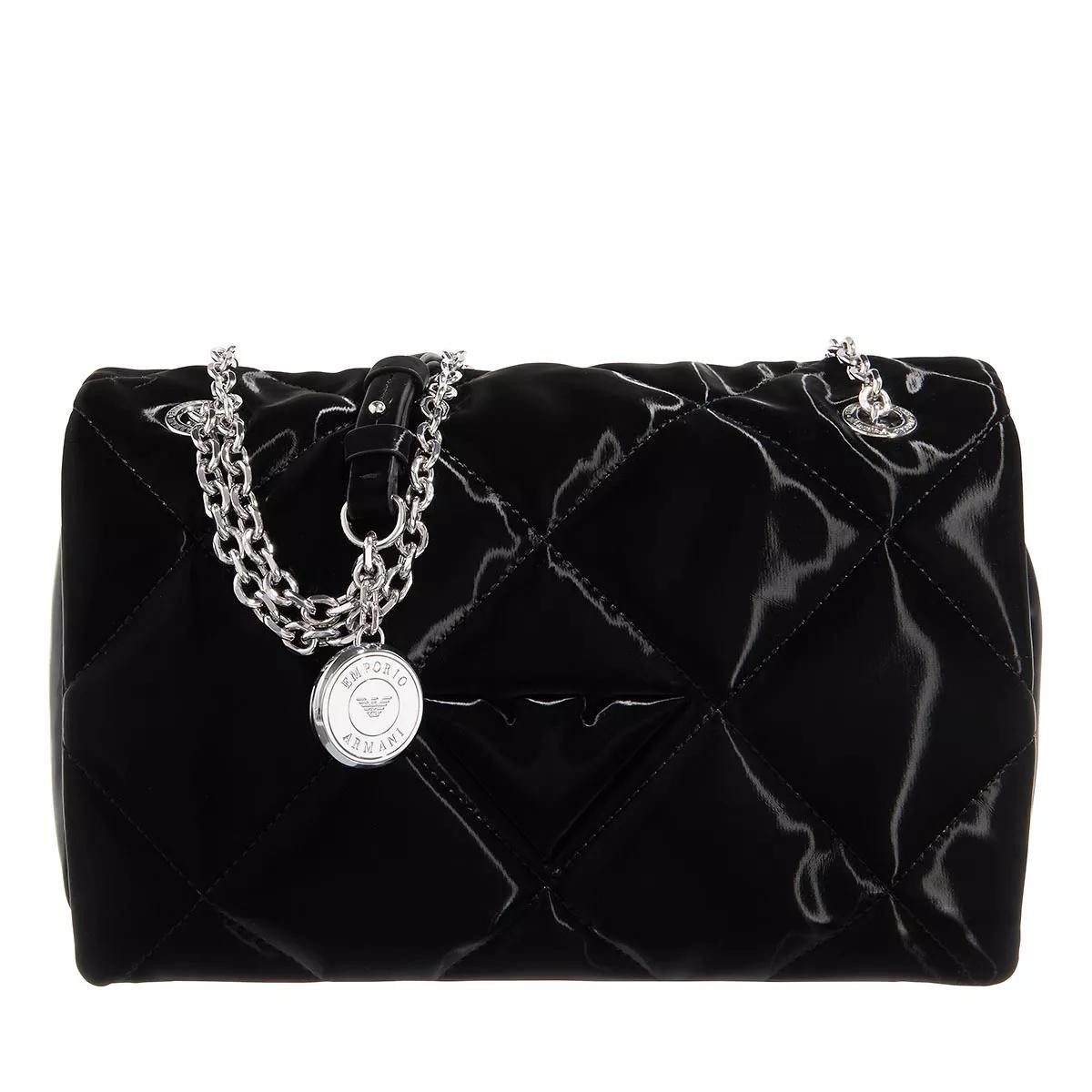 Emporio Armani Schultertasche black (keine Angabe, 1tlg., keine Angabe