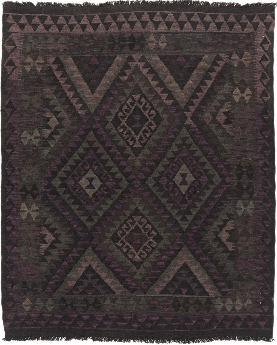 Orientteppich Kelim Afghan Heritage 159x195 Handgewebter Moderner Orientteppich, Nain Trading, rechteckig, Höhe: 3 mm
