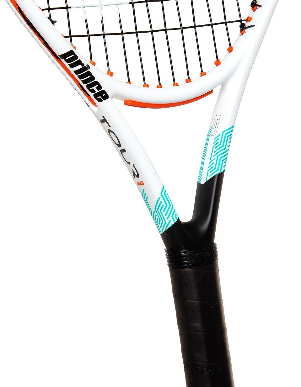 Prince Tennisschläger Tour 26in/240g (11-14 Jahre) weiss - besaitet