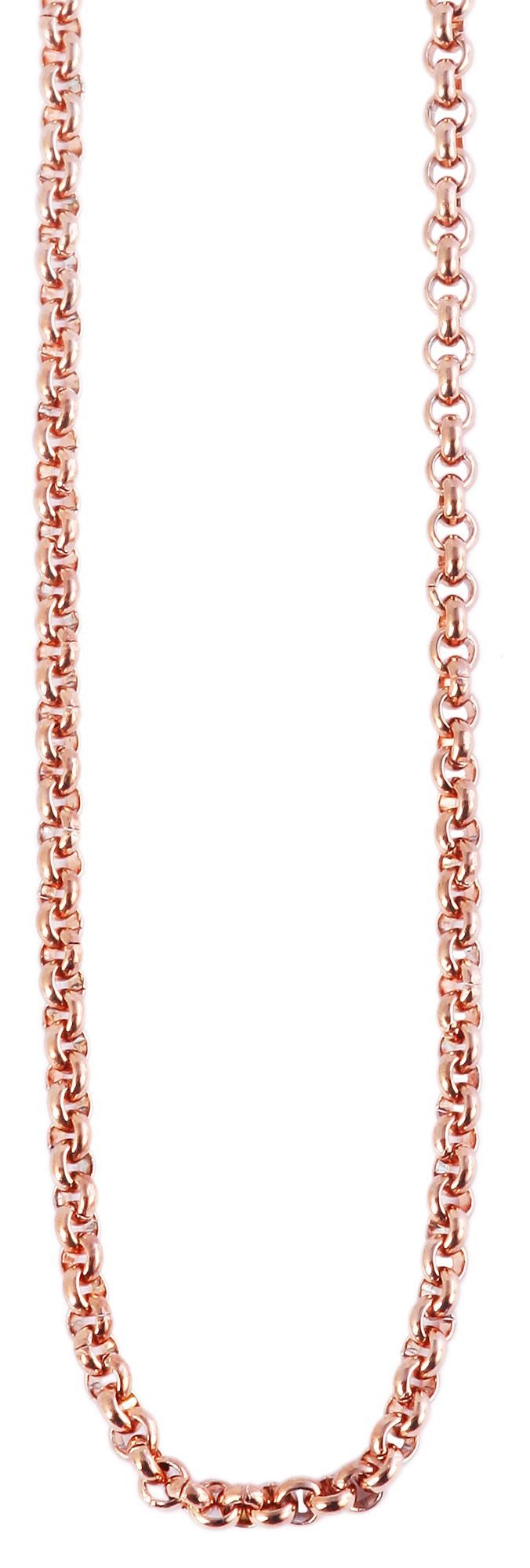 AKZENT Edelstahlkette "Jelyna" Damen Silber - Edelstahl Schmuck - 40-90 cm (Einzeln)