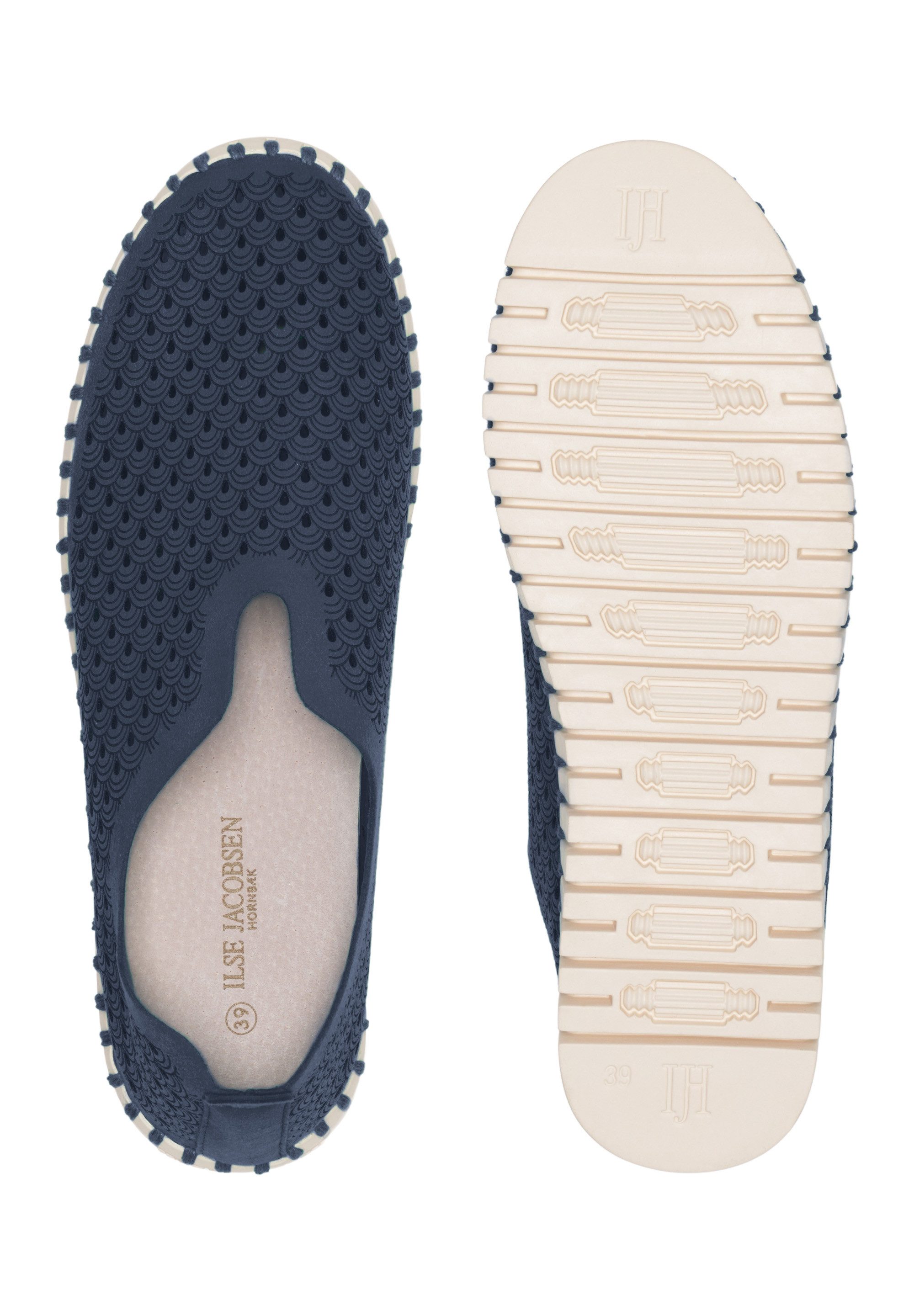 Ilse Jacobsen TULIP3275 Sneaker Leicht & flexibel, modische Plateausohle, Naturkautschuksohle