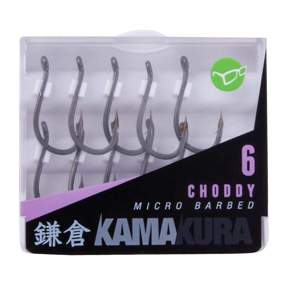Korbo Karpfenhaken Kamakura Choddy Micro Barbed, (1-St), title